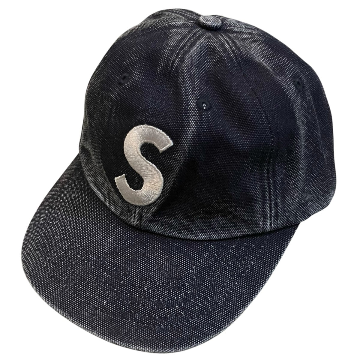 Supreme 26SS「Pigment Coated S Logo 6-Panel」加工Sロゴキャップ 古着・中古-1枚目のアイテム画像