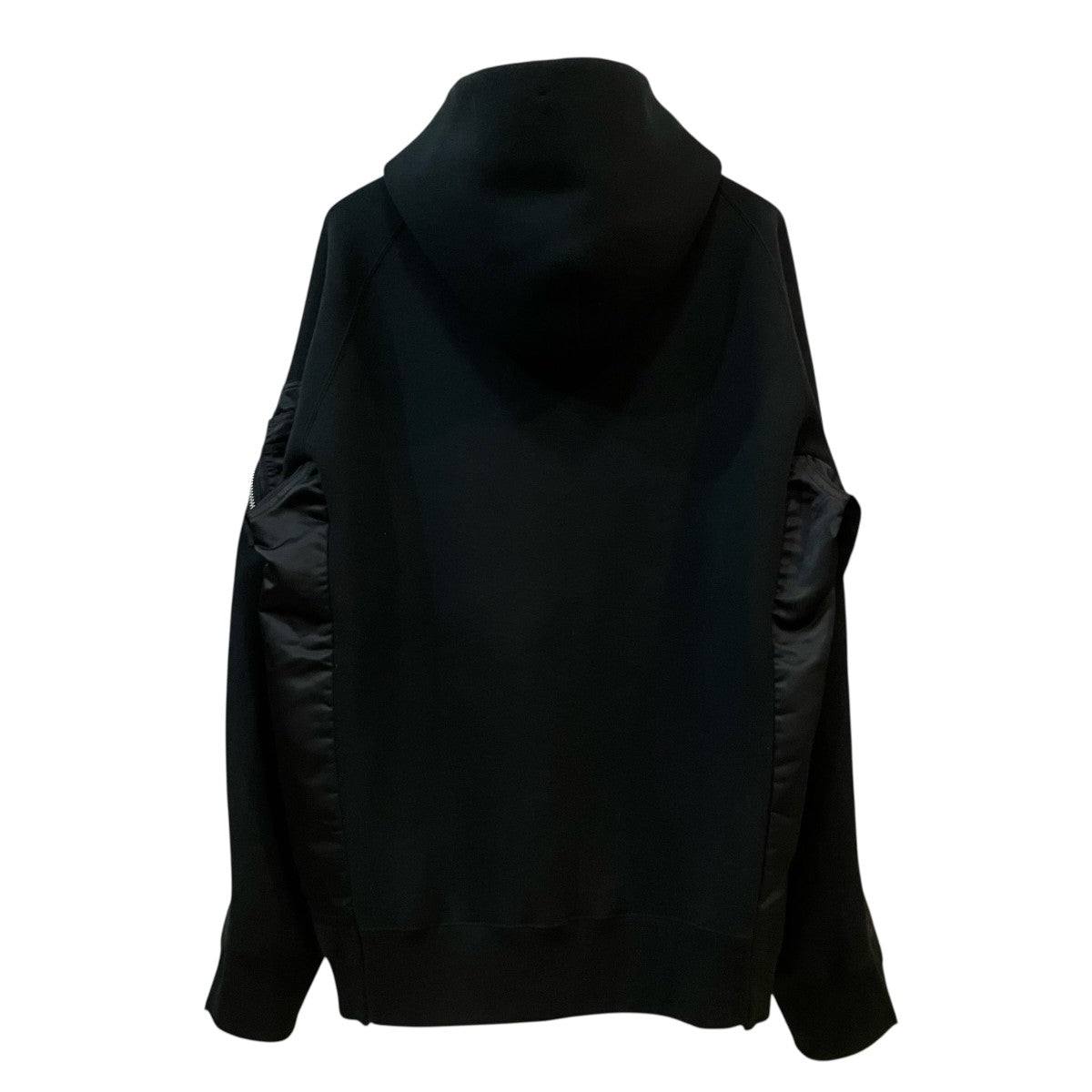 sacai 「Sponge Sweat Blouson」ドッキングジップパーカー23 03173M 古着・中古-2枚目のアイテム画像