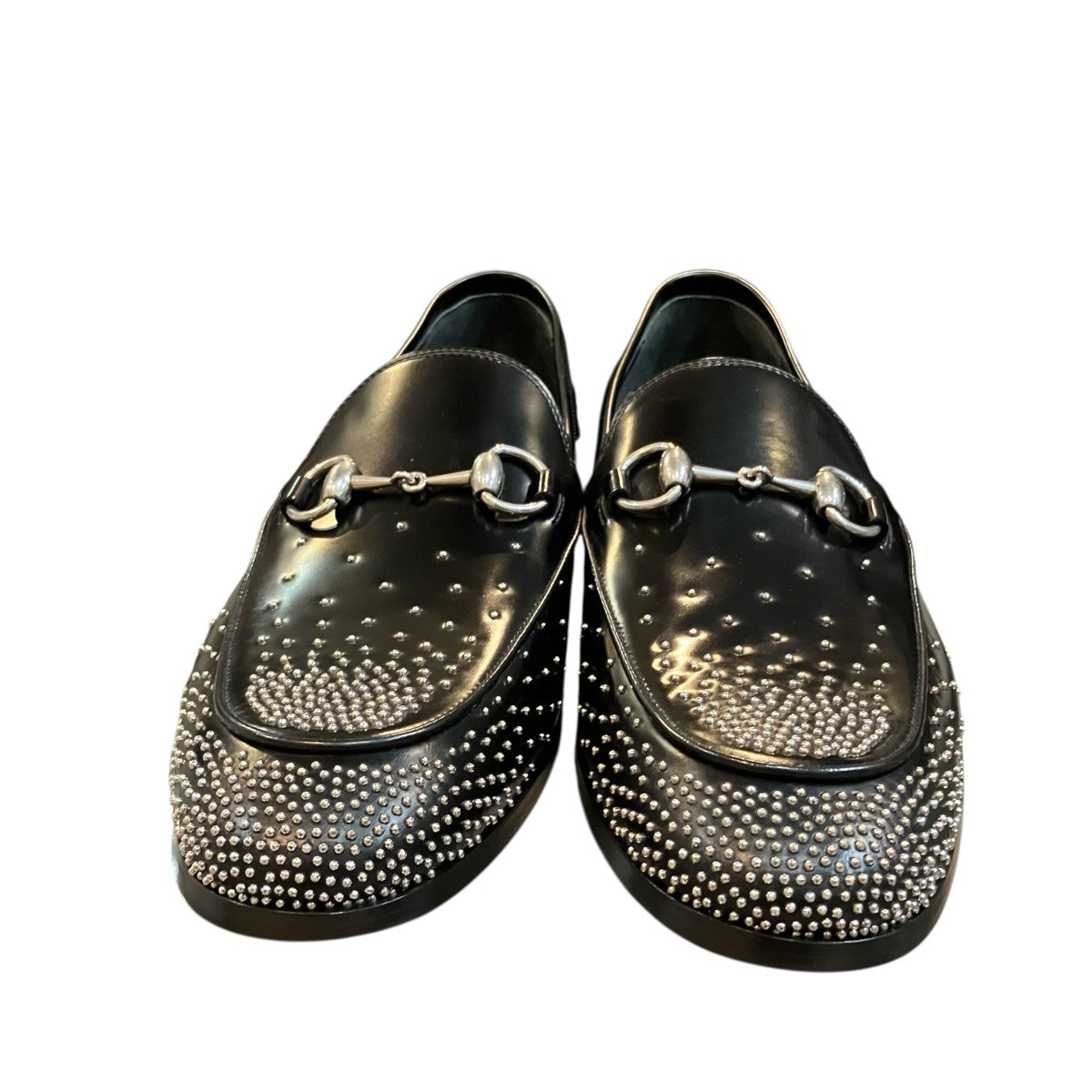 GUCCI 26SSスタッズホースビットローファーシューズ851395 古着・中古-2枚目のアイテム画像