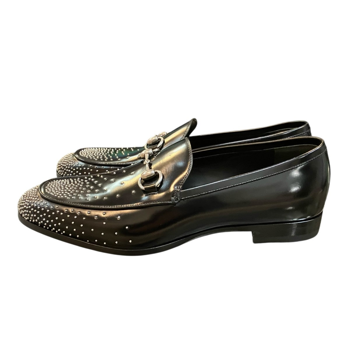 GUCCI 26SSスタッズホースビットローファーシューズ851395 古着・中古-3枚目のアイテム画像