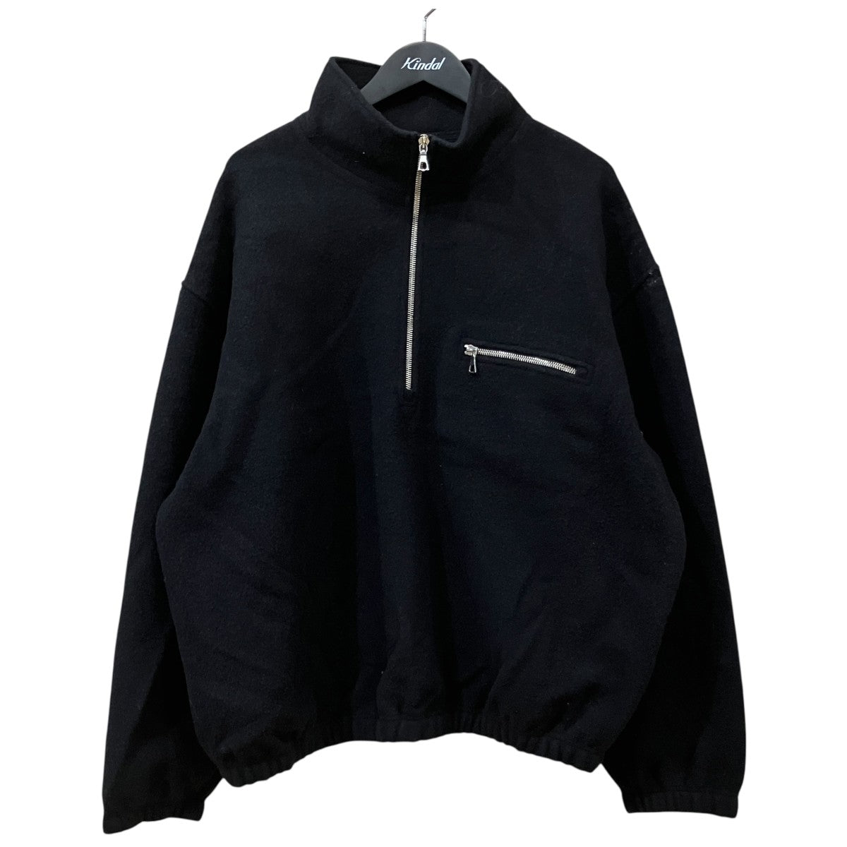 HALF ZIP FLEECE PULLOVERハーフジップウールフリースプルオーバー114-04-0351