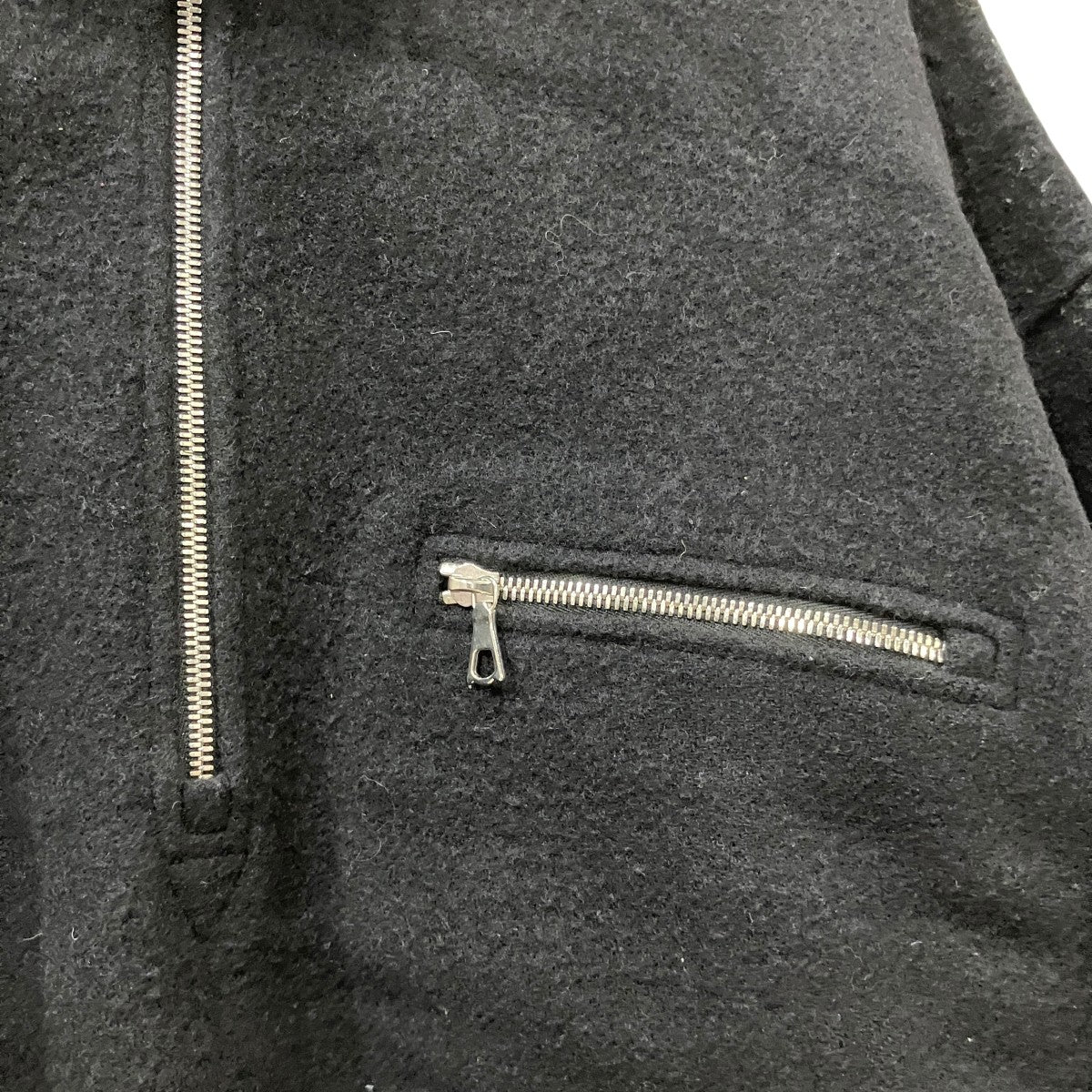 HALF ZIP FLEECE PULLOVERハーフジップウールフリースプルオーバー114-04-0351