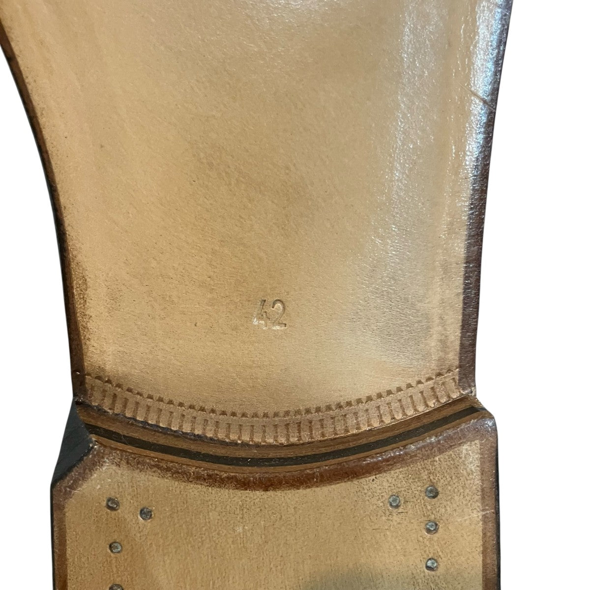 F．LLI Giacometti クロコ型押しダブルモンクレザーサンダルFG332.005 古着・中古-8枚目のアイテム画像
