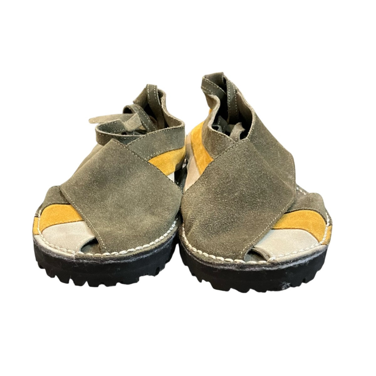 NICENESS×SIMONE 「NN×ソロヴィエール レザーサンダル」スウェードレザーサンダル 古着・中古-2枚目のアイテム画像