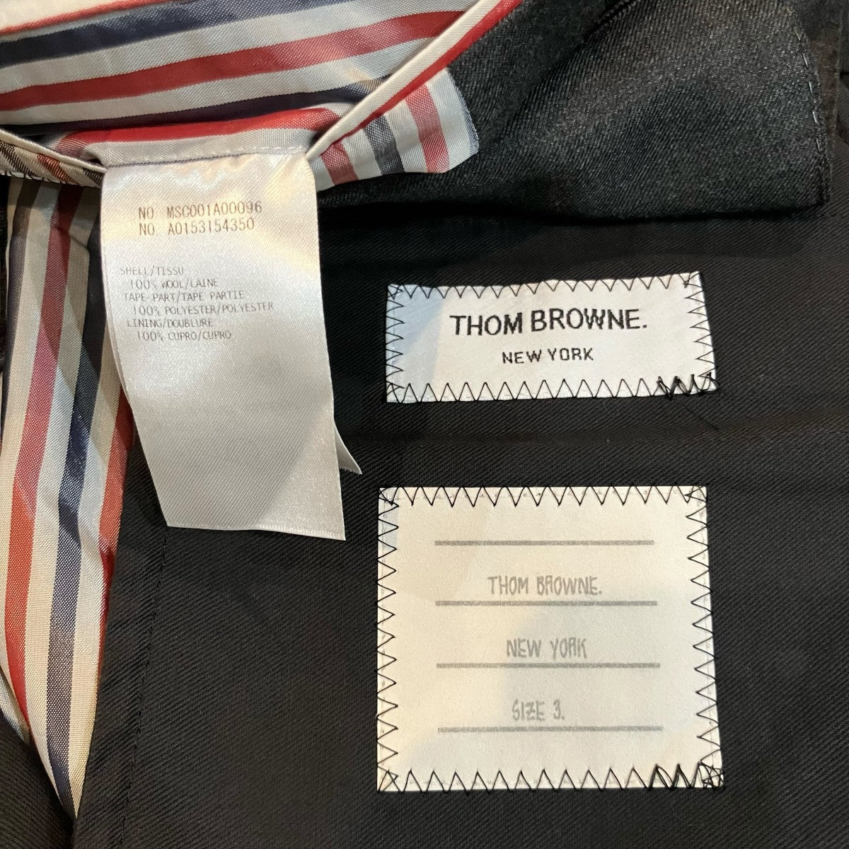 Thom Browne(トム・ブラウン) セットアップスーツMSC001A00096