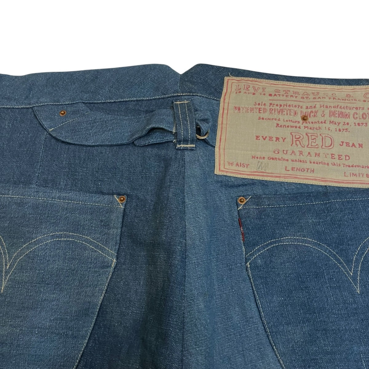 LEVI’S VINTAGE CLOTHING 「2014 Lined RED PICKER」デニムパンツPC9 88895 0001 古着・中古-4枚目のアイテム画像