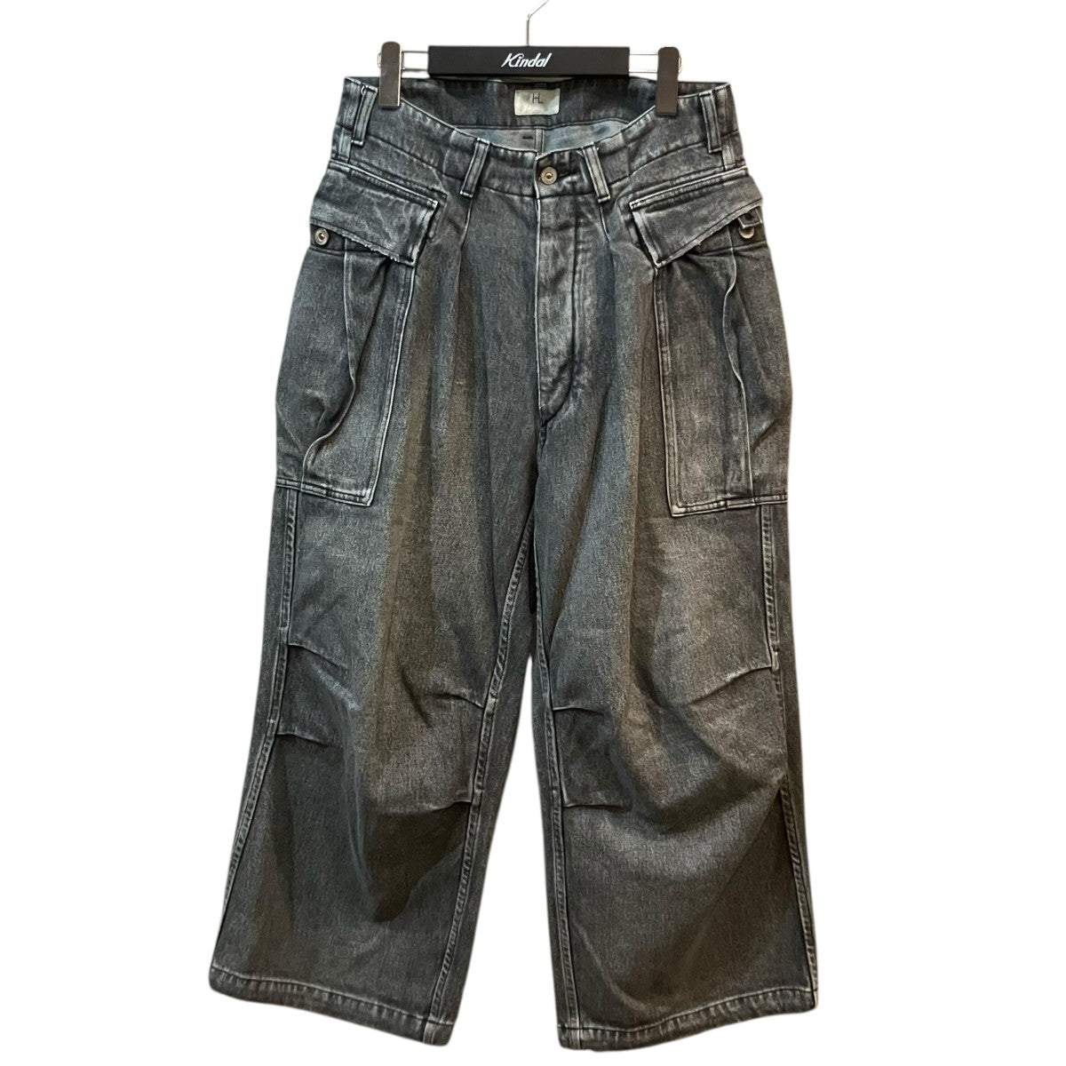 HERILL 「1LDK EX Denim Cargo Pants」デニムカーゴパンツ22030HL80921 古着・中古-1枚目のアイテム画像