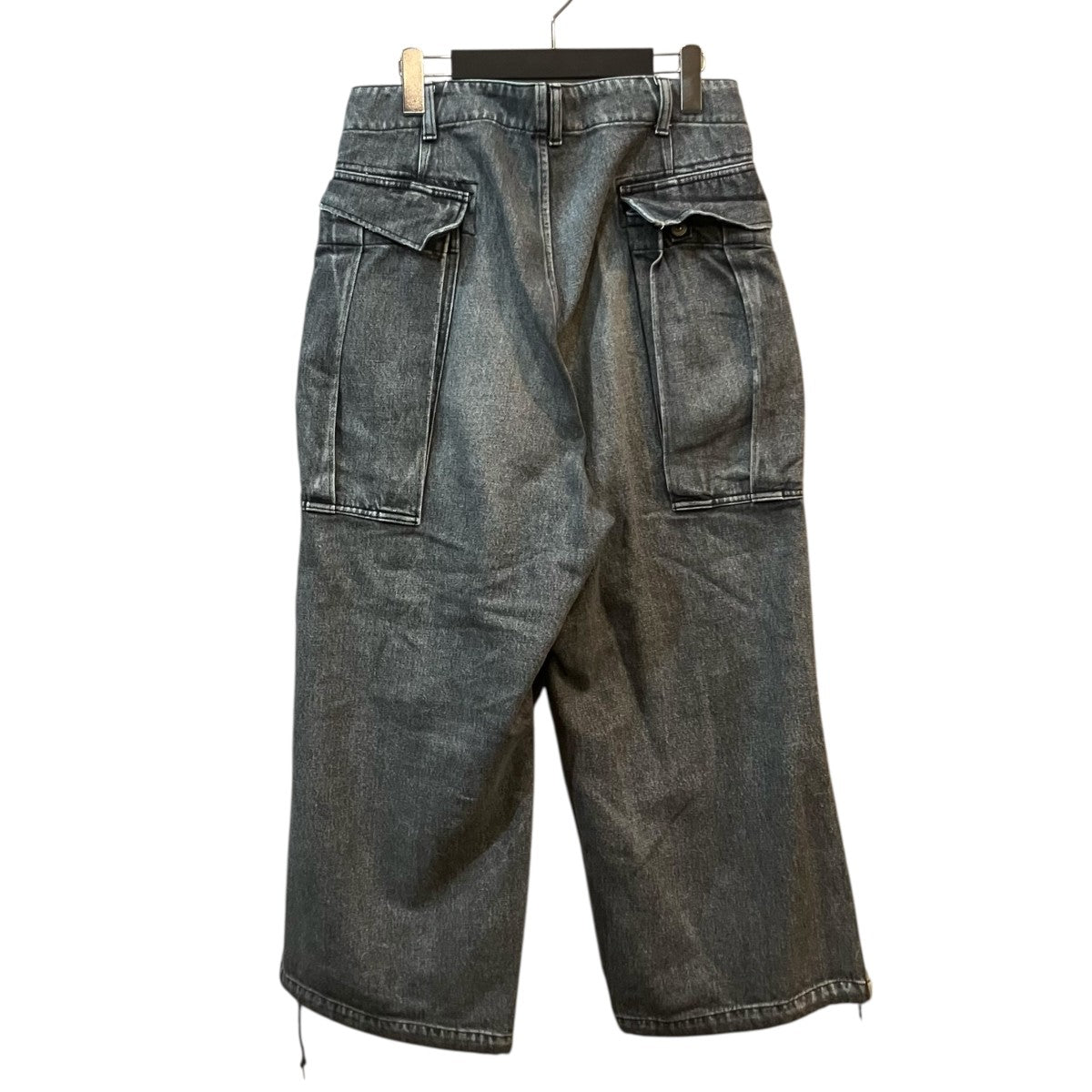 HERILL 「1LDK EX Denim Cargo Pants」デニムカーゴパンツ22030HL80921 古着・中古-2枚目のアイテム画像