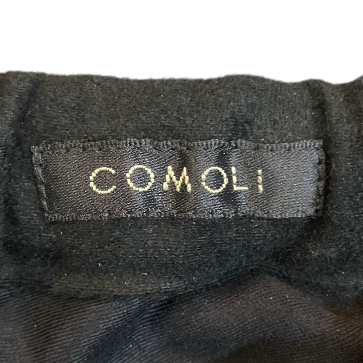 COMOLI モールスキンニータックパンツA0303037 古着・中古-5枚目のアイテム画像