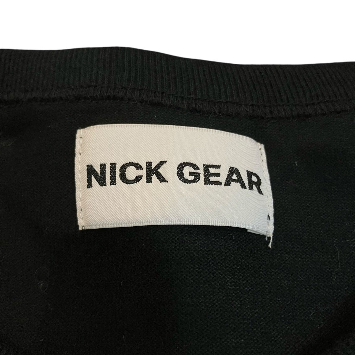 NICK GEAR 26SS「Wave T-Shirt」ウェーブTシャツ26S 02 古着・中古-5枚目のアイテム画像