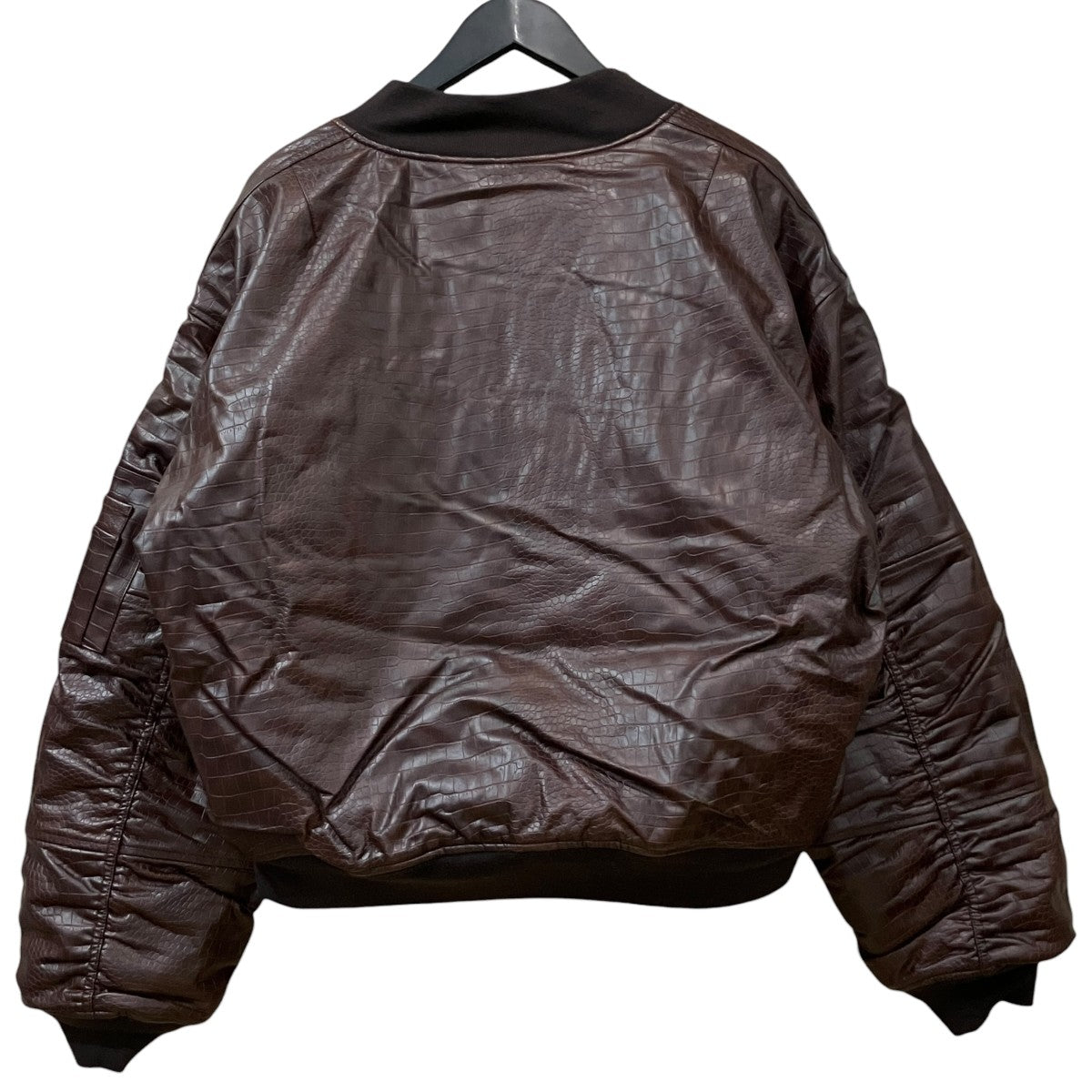 程度aフェイクレザーボンバージャケットBR25AW-00101