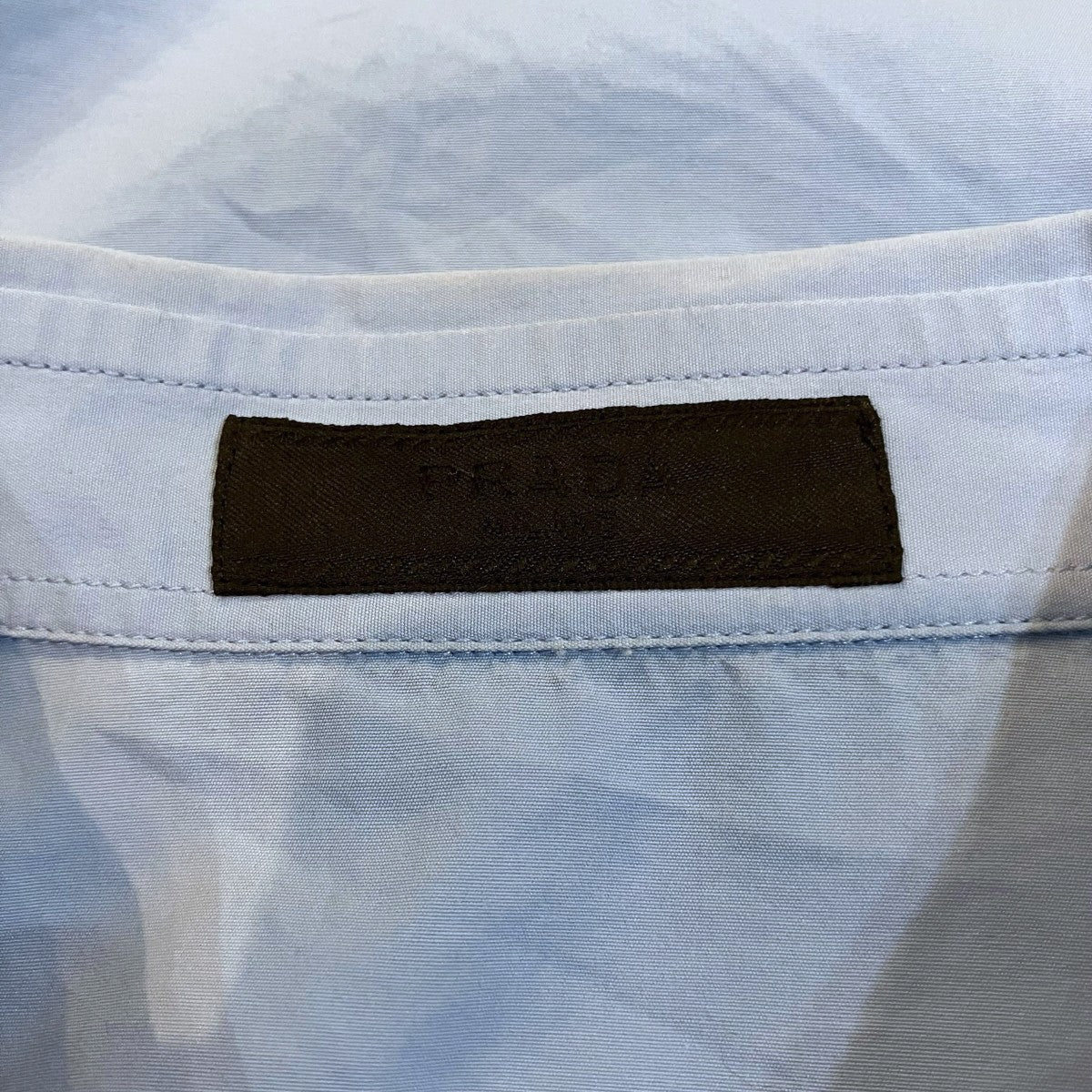 PRADA トライアングルパッチシャツSC541 古着・中古-5枚目のアイテム画像
