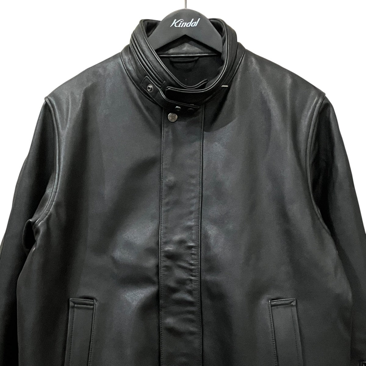 「LEATHER STAND COLLAR JACKET」レザージャケットSOPH-212003