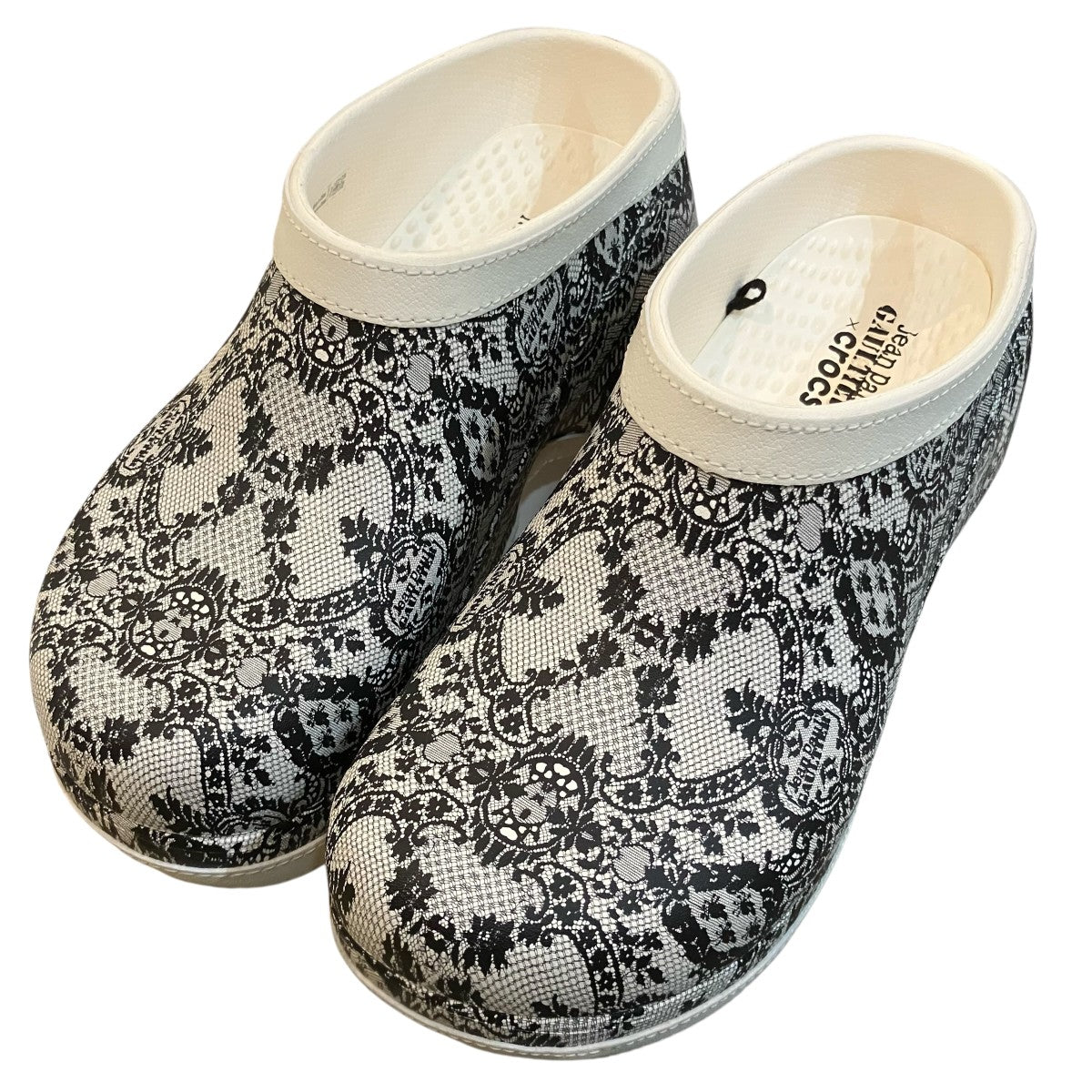 crocs×Jean Paul GAULTIER ハイドラクロッグ グレー×ホワイト サイズ