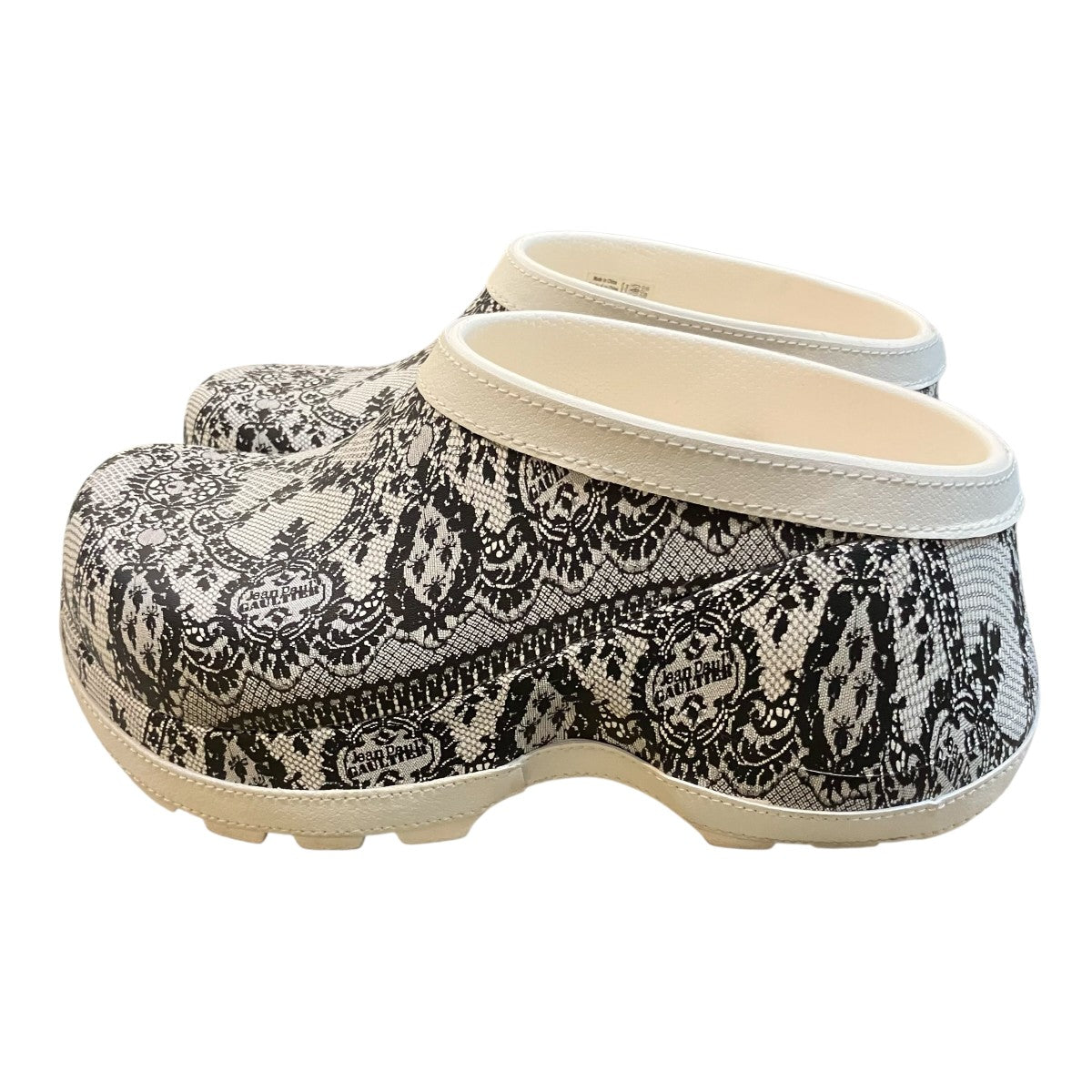 crocs×Jean Paul GAULTIER ハイドラクロッグ グレー×ホワイト サイズ
