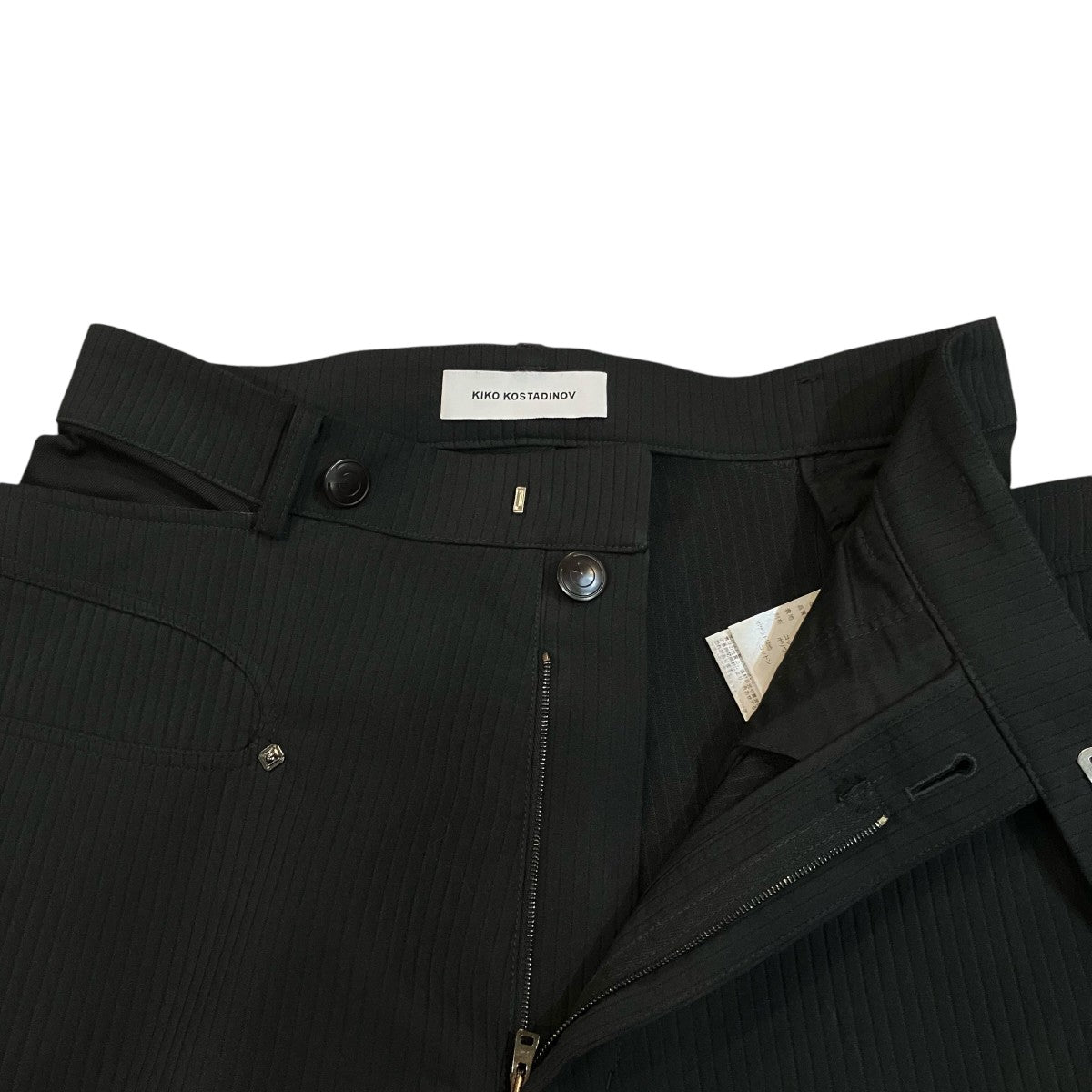 Kiko Kostadinov 「ANTHARAS WIDE TROUSER」スタッズデザイントラウザーパンツ7882210501 古着・中古-3枚目のアイテム画像