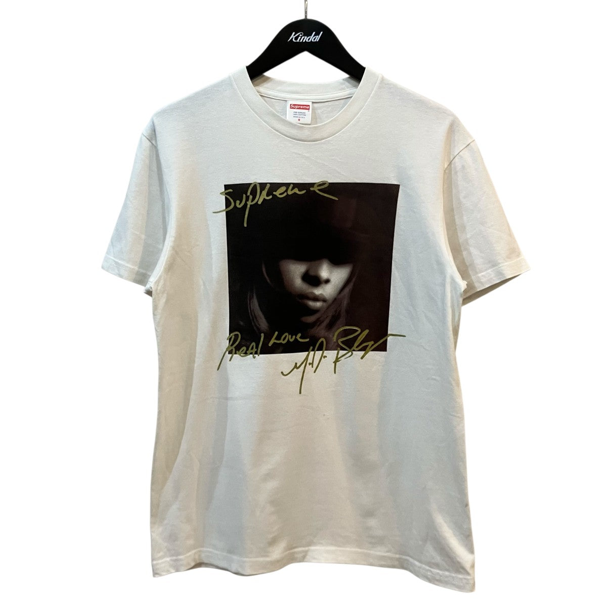 Supreme 19FW「Mary J．Blige Tee」プリントTシャツ 古着・中古-1枚目のアイテム画像
