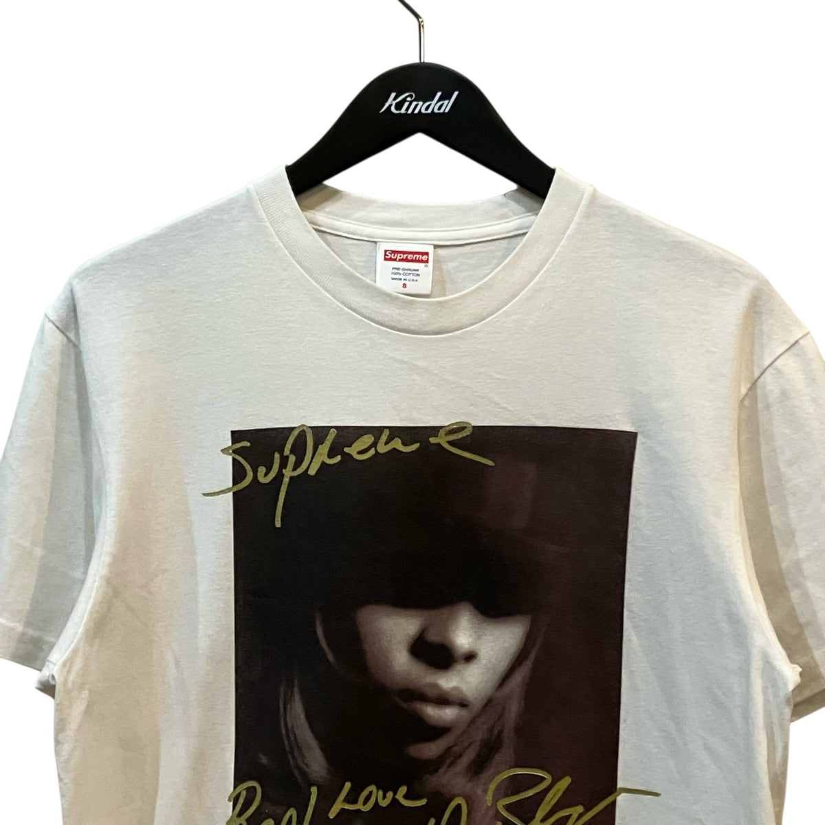 Supreme 19FW「Mary J．Blige Tee」プリントTシャツ 古着・中古-3枚目のアイテム画像