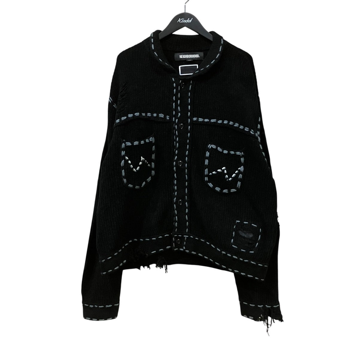 NH X PHINGERIN ． PG1 SAVAGE KNITニットカーディガンPD-242-NH-KN-011