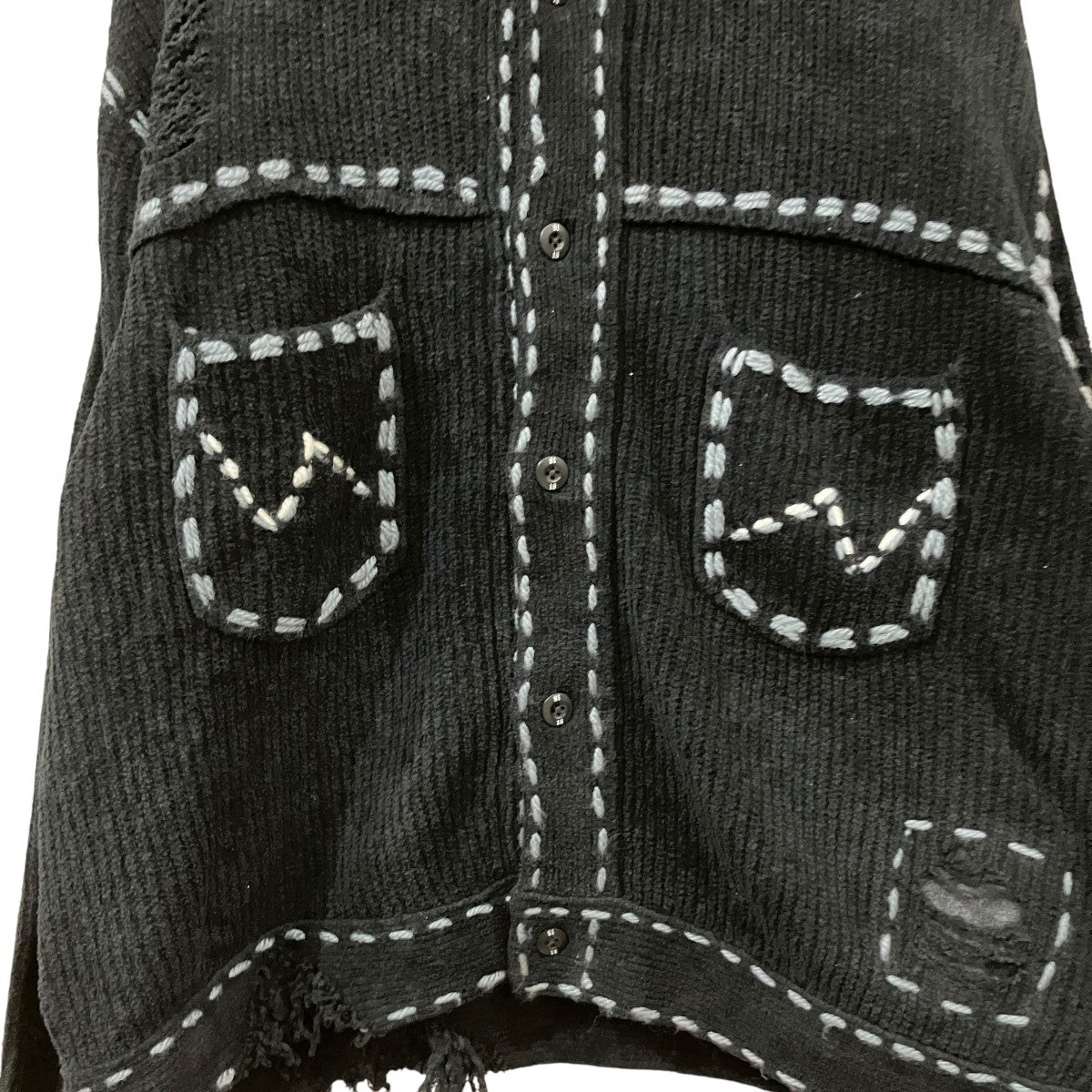 NH X PHINGERIN ． PG1 SAVAGE KNITニットカーディガンPD-242-NH-KN-011