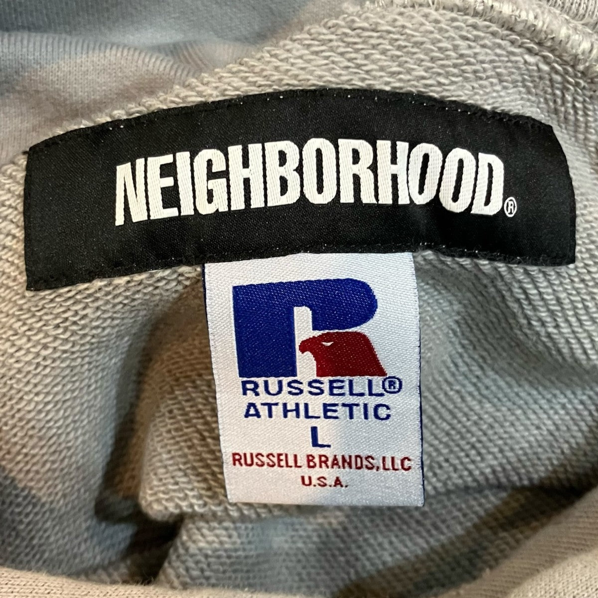 NEIGHBORHOOD×RUSSELL ATHLETIC プルオーバースウェットパーカーRC 23344NB 古着・中古-5枚目のアイテム画像