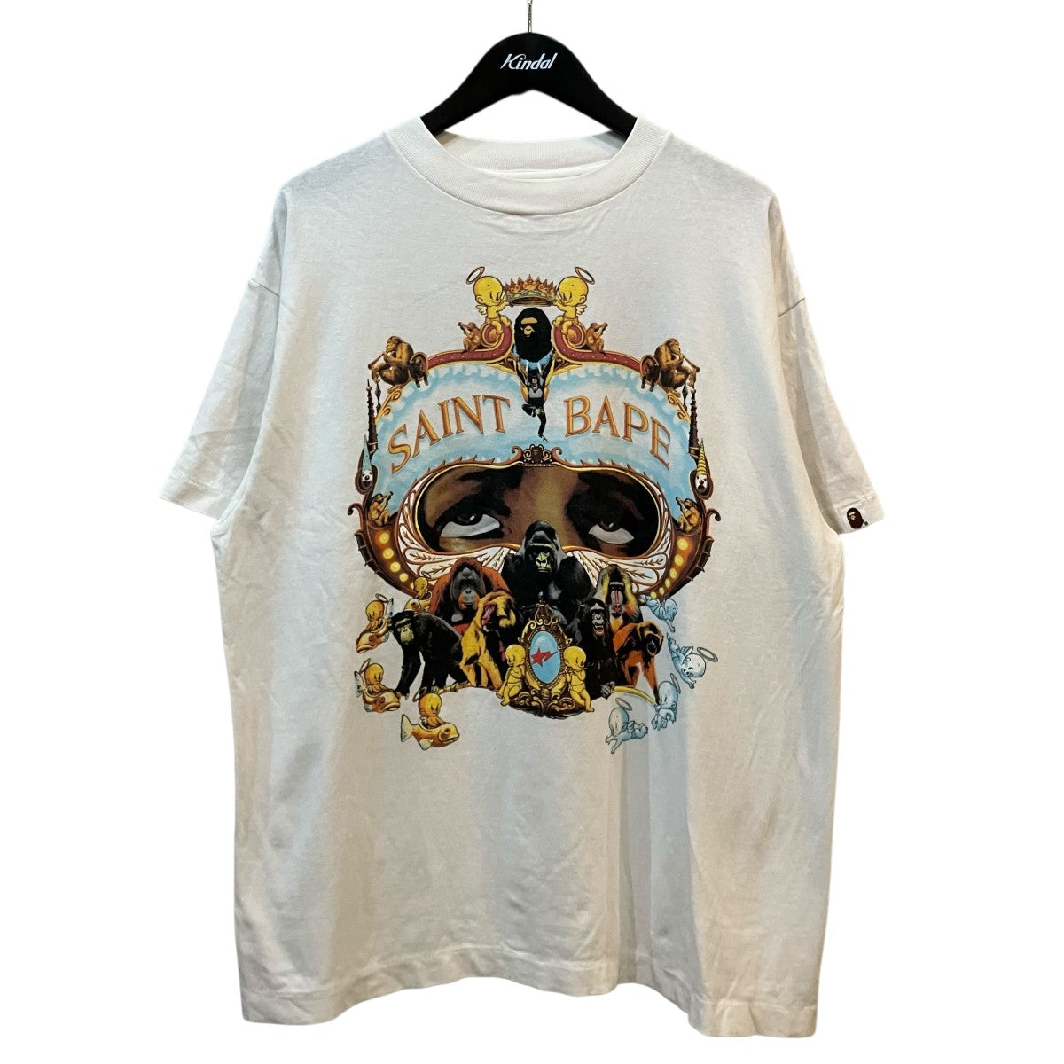SAINT MICHAEL 25SS「GENERATION BAPE SS TEE」プリントTシャツSM HR1 0000 C36 古着・中古-1枚目のアイテム画像