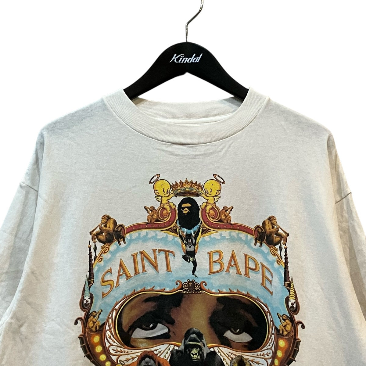 SAINT MICHAEL 25SS「GENERATION BAPE SS TEE」プリントTシャツSM HR1 0000 C36 古着・中古-3枚目のアイテム画像