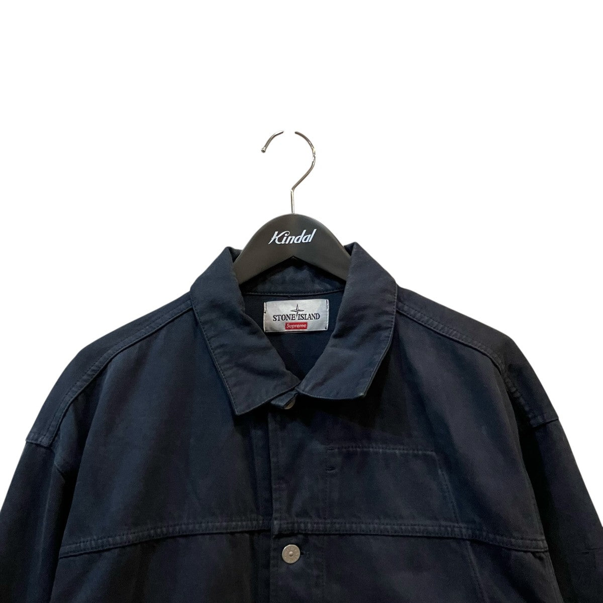 STONE ISLAND×Supreme 23AW「Denim Trucker Jacket」デニムトラッカージャケット792540255 古着・中古-3枚目のアイテム画像
