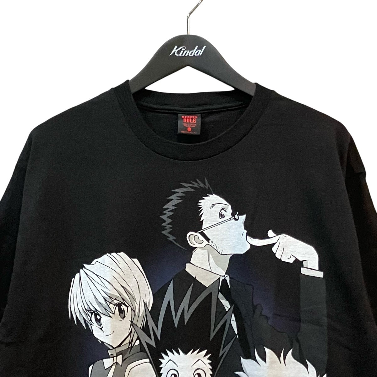 GEEKS RULE×HUNTER×HUNTER ハンターハンターデザインプリントTシャツ 古着・中古-3枚目のアイテム画像