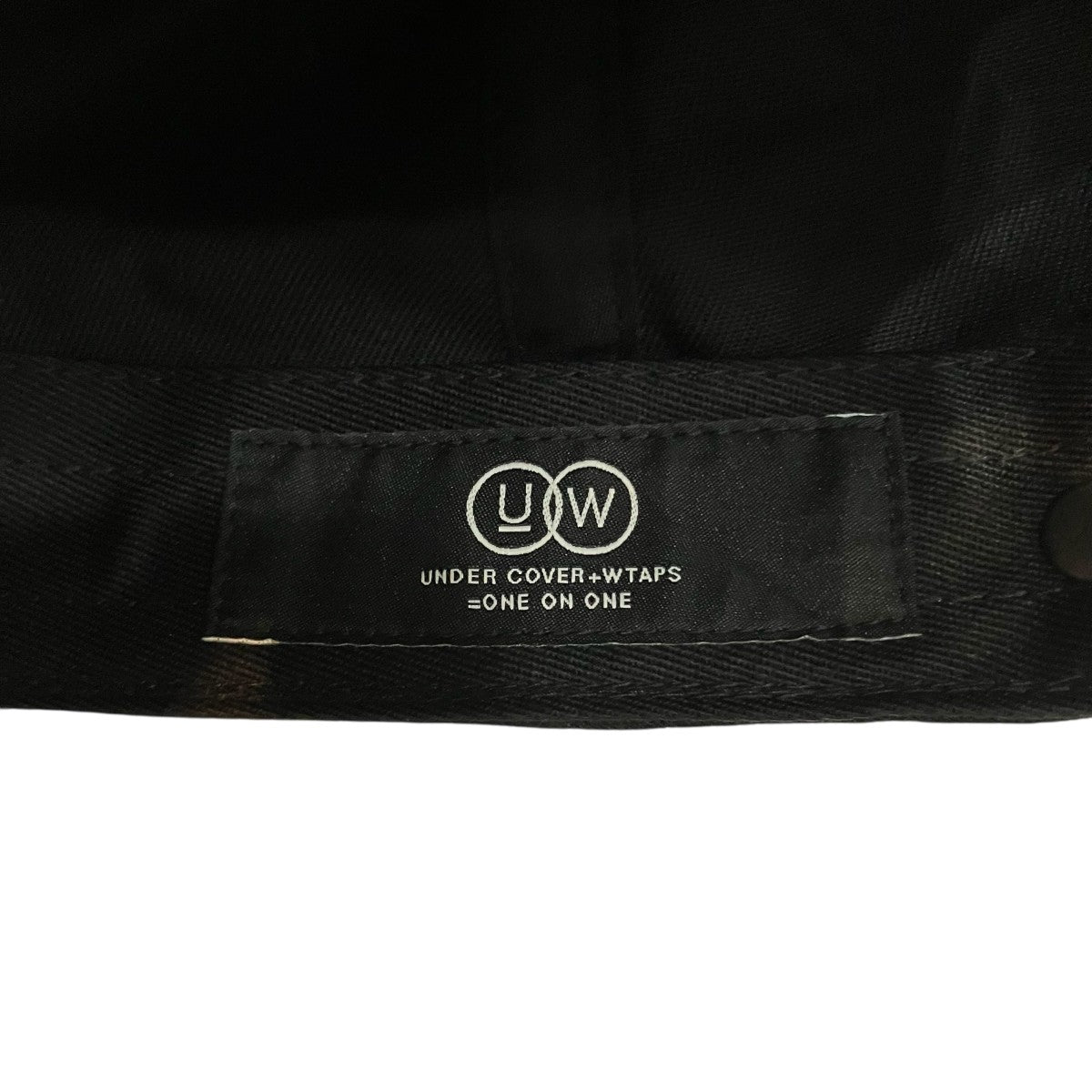 UNDERCOVER×WTAPS 「T-6M Cap Ctp．Twill Black」キャップUC2E9H01