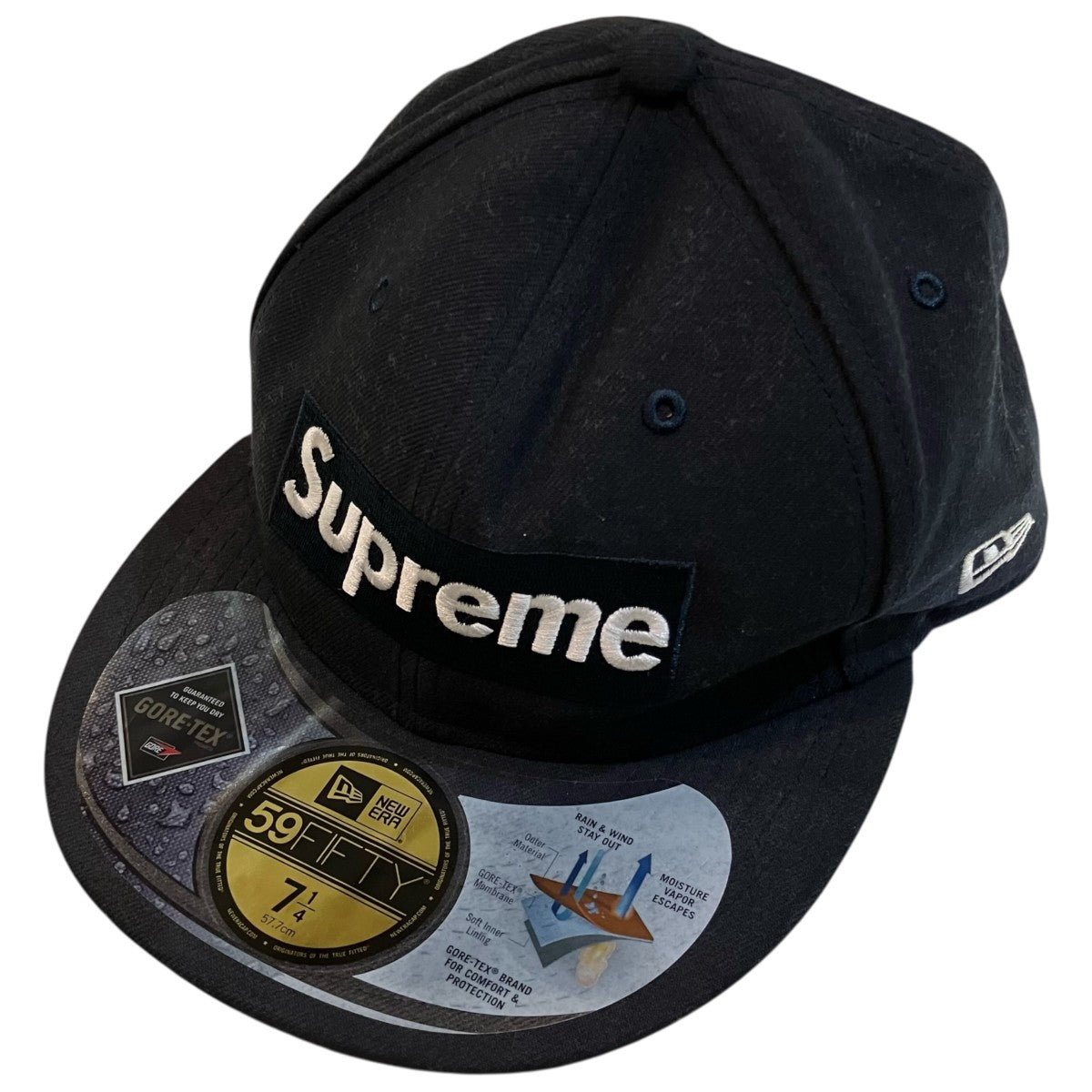 Supreme×New Era 「GORE-TEX 59FIFTY」ベースボールキャップ 古着・中古-1枚目のアイテム画像