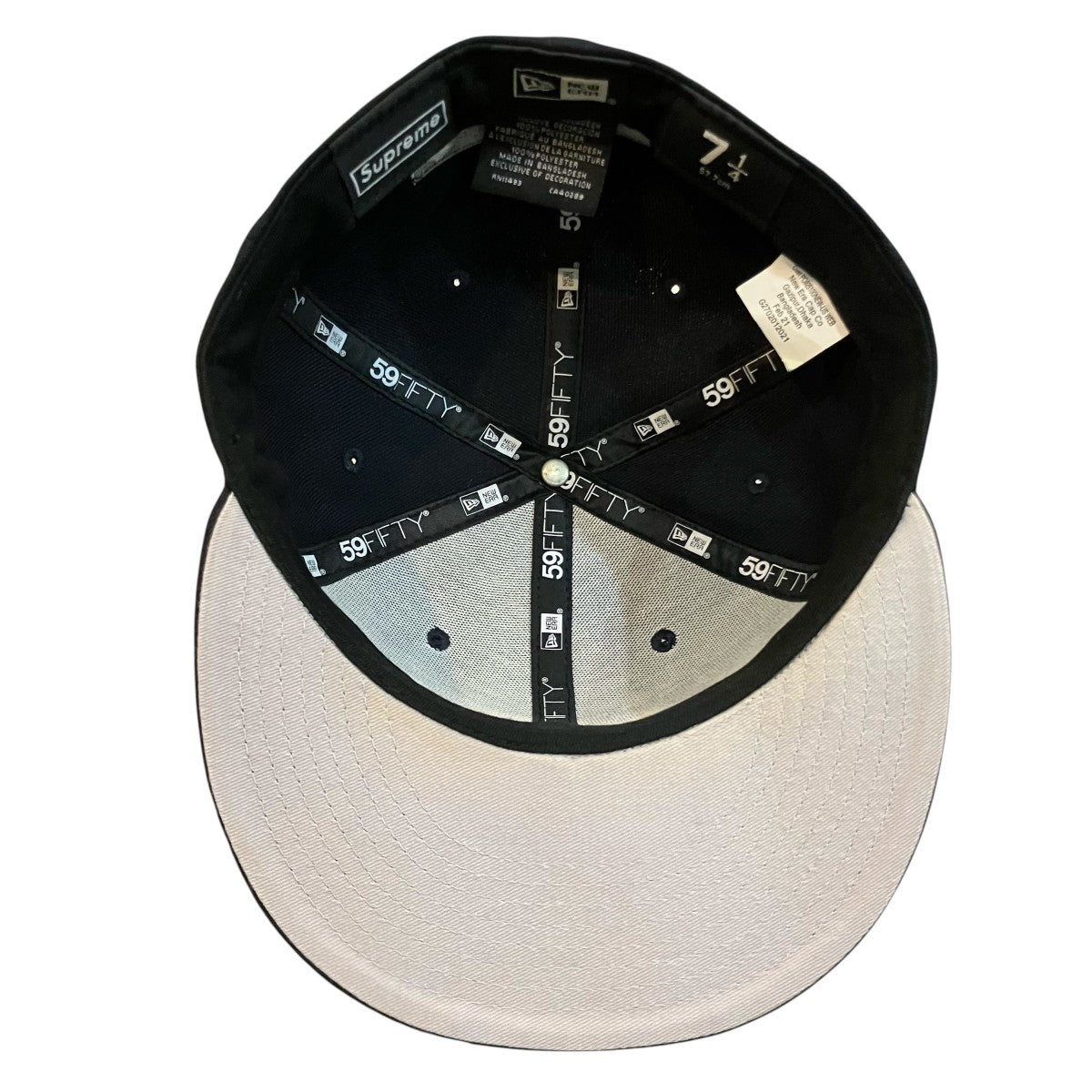 Supreme×New Era 59FIFTY ベースボールキャップ 古着・中古-4枚目のアイテム画像