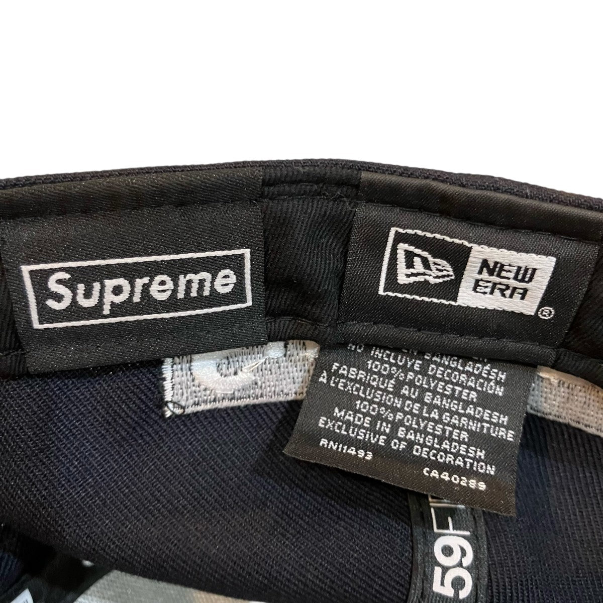 Supreme×New Era 59FIFTY ベースボールキャップ 古着・中古-5枚目のアイテム画像
