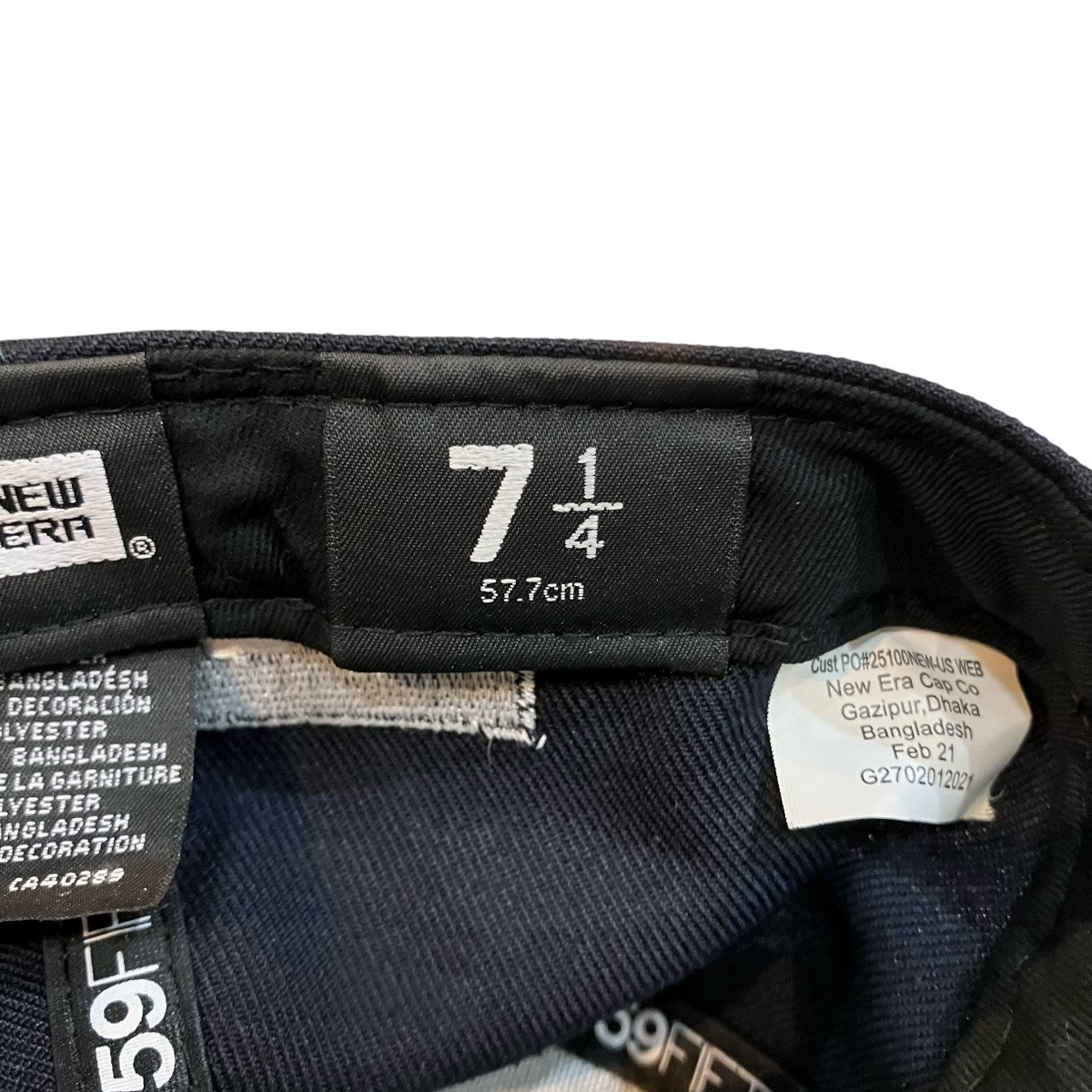 Supreme×New Era 59FIFTY ベースボールキャップ 古着・中古-6枚目のアイテム画像