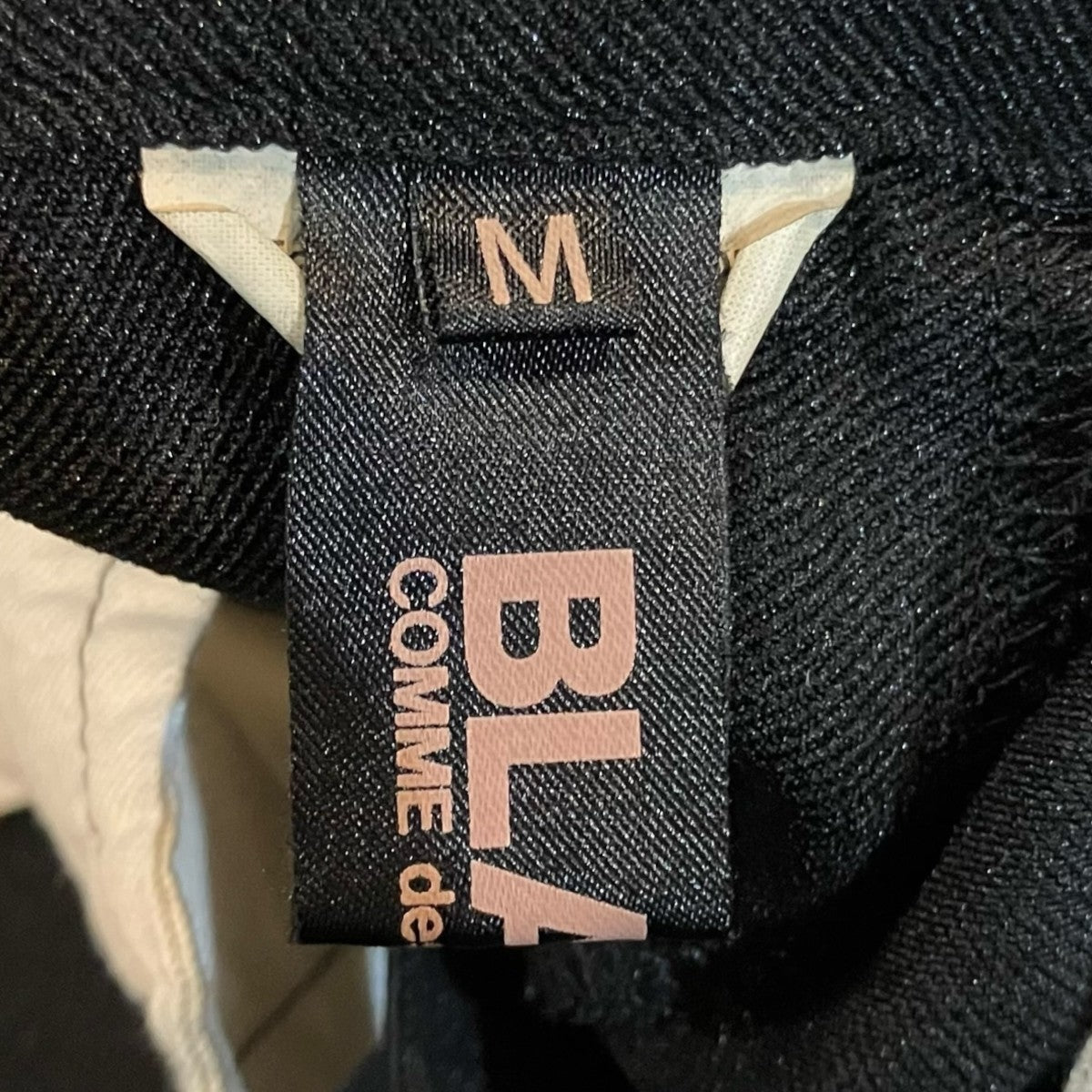 BLACK COMME des GARCONS 「AD2025」クロップドサロペットパンツ1Q P002 古着・中古-6枚目のアイテム画像