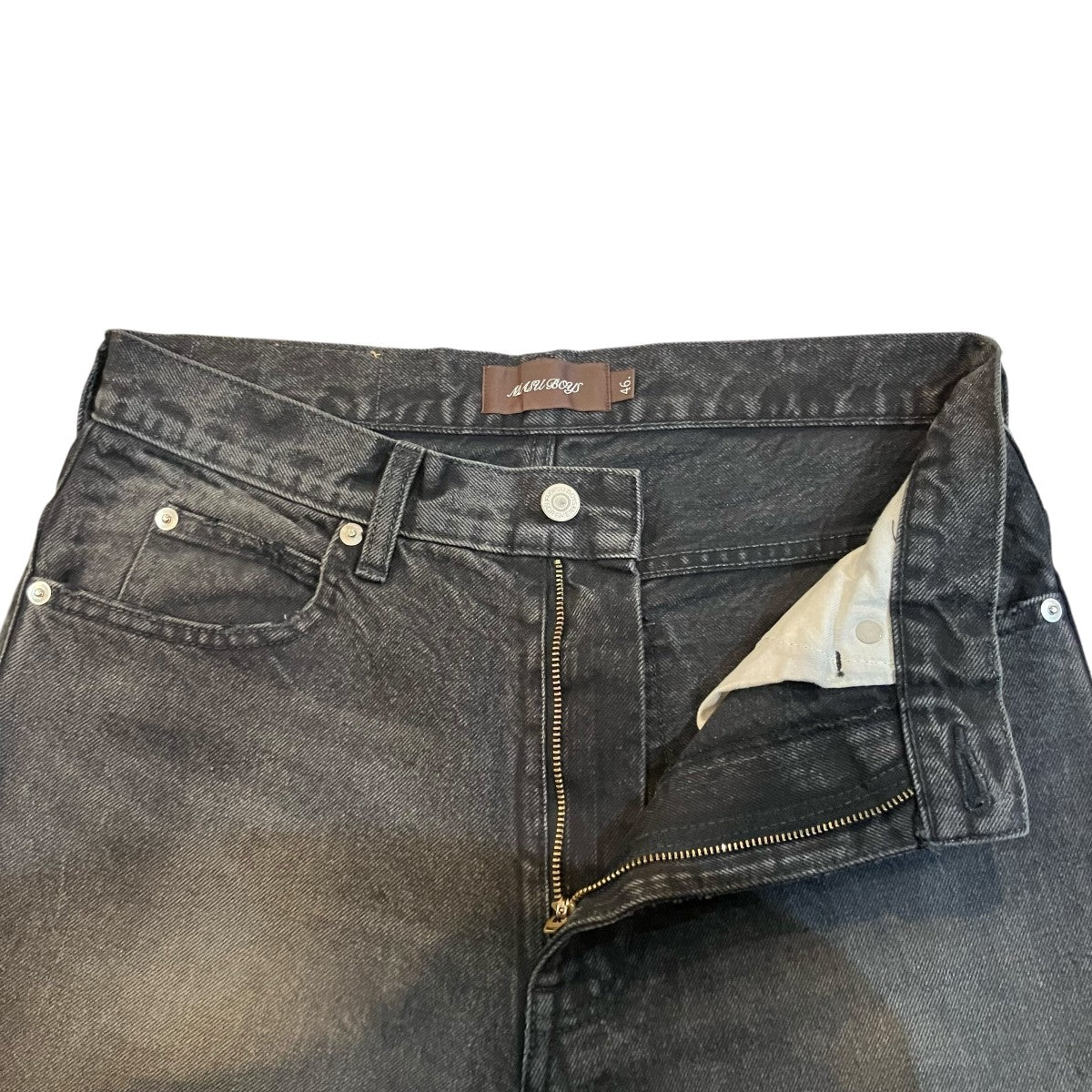 MASU 「MB BAGGY JEANS」デニムパンツB25F9PL003 古着・中古-3枚目のアイテム画像