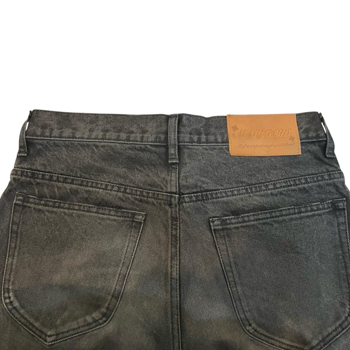 MASU 「MB BAGGY JEANS」デニムパンツB25F9PL003 古着・中古-4枚目のアイテム画像
