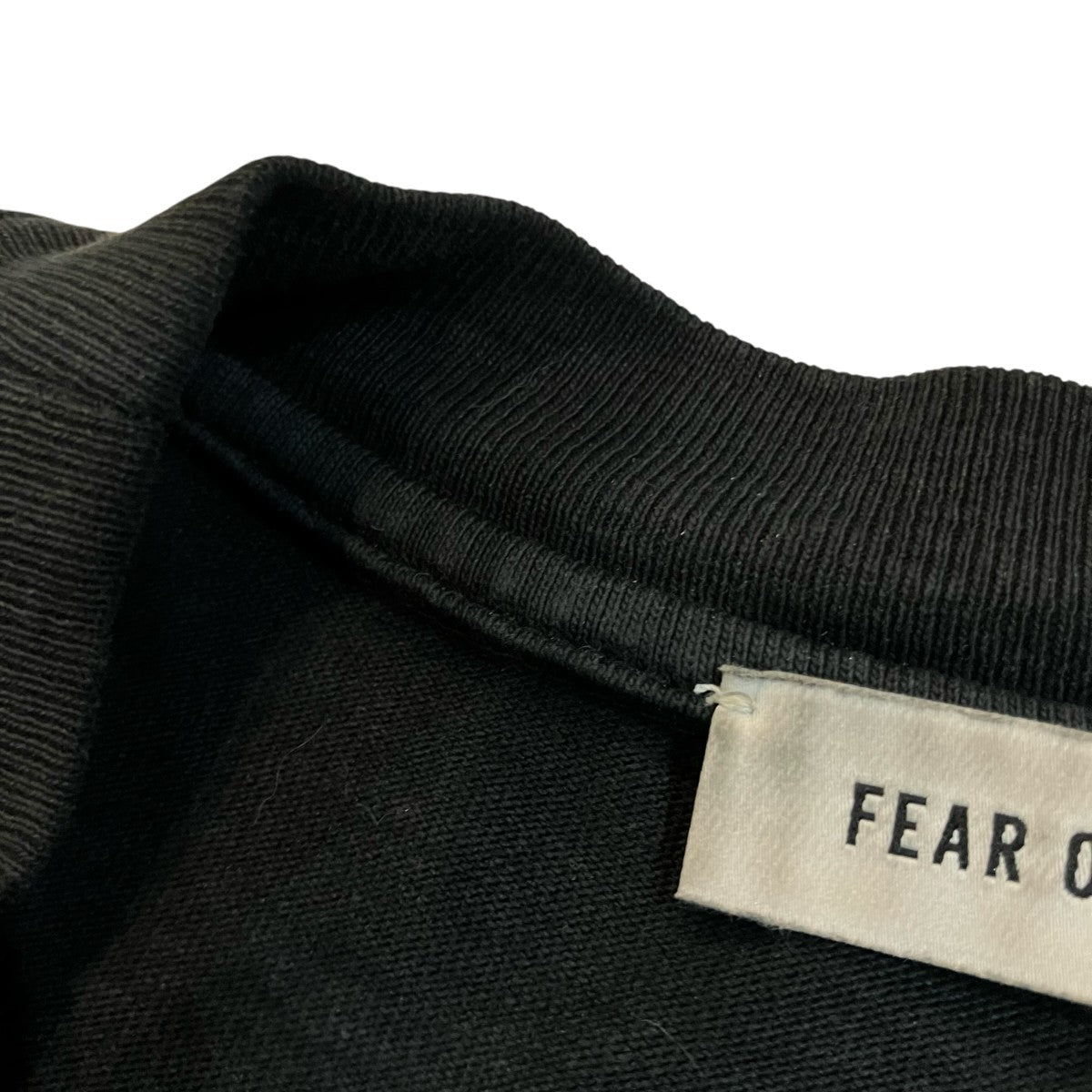 FEAR OF GOD(フィアオブゴッド) ヴィンテージ加工Tシャツ ブラック