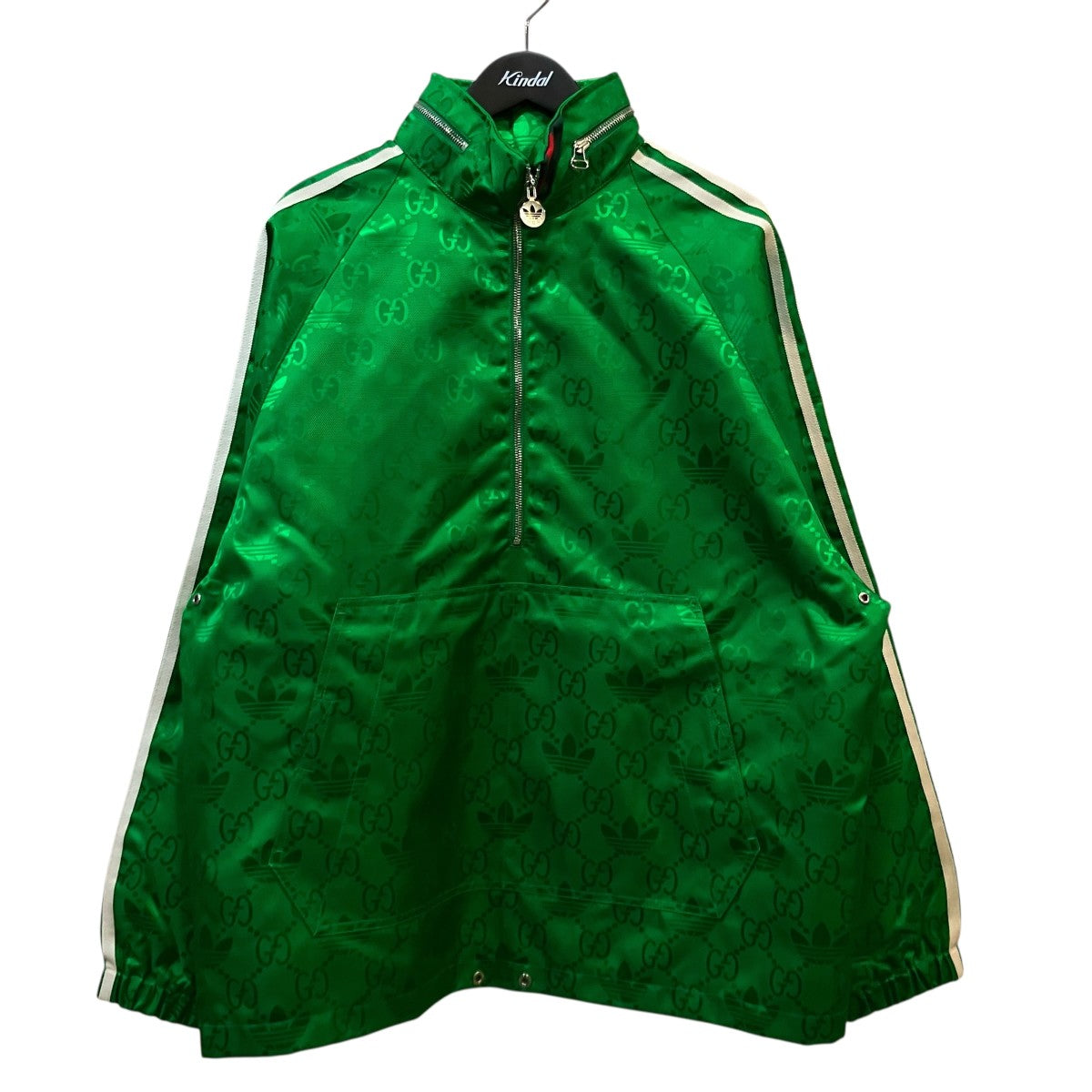 GUCCI×adidas originals マクロGGプルオーバージャケット696651 古着・中古-1枚目のアイテム画像