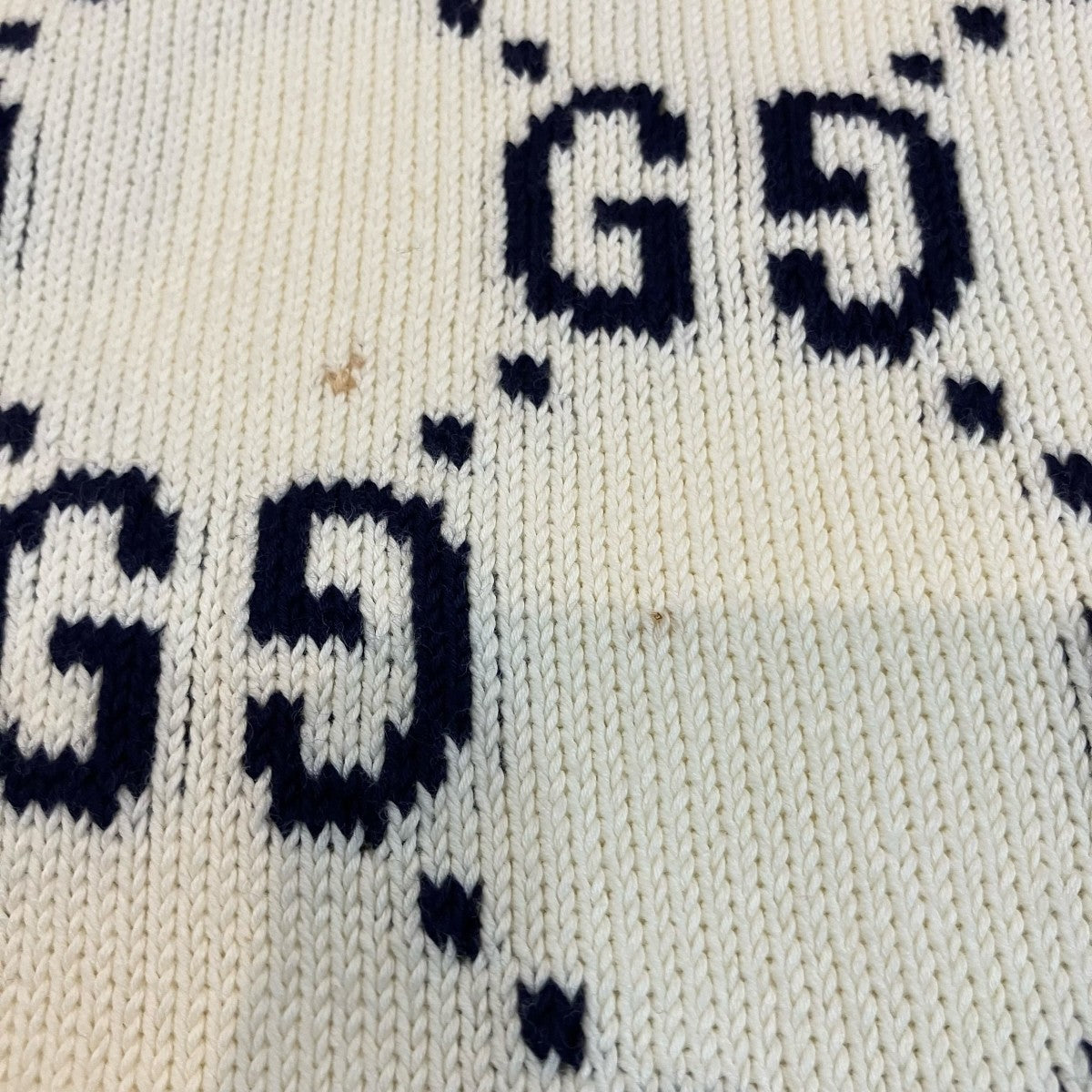 GUCCI GGジャガードクルーネックニット694767 古着・中古-7枚目のアイテム画像