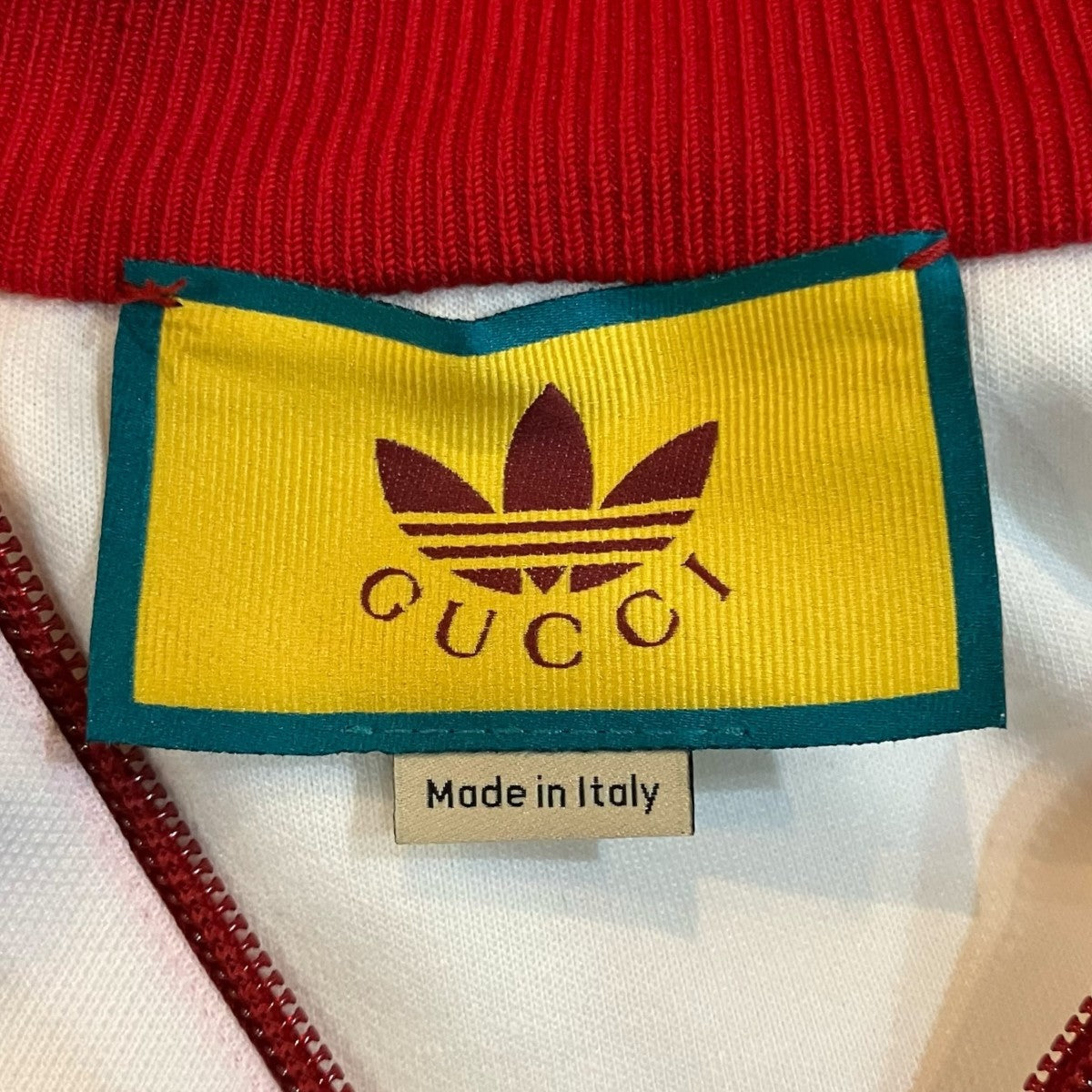 GUCCI×adidas originals テクニカルジャージジップトラックジャケット692108 古着・中古-5枚目のアイテム画像
