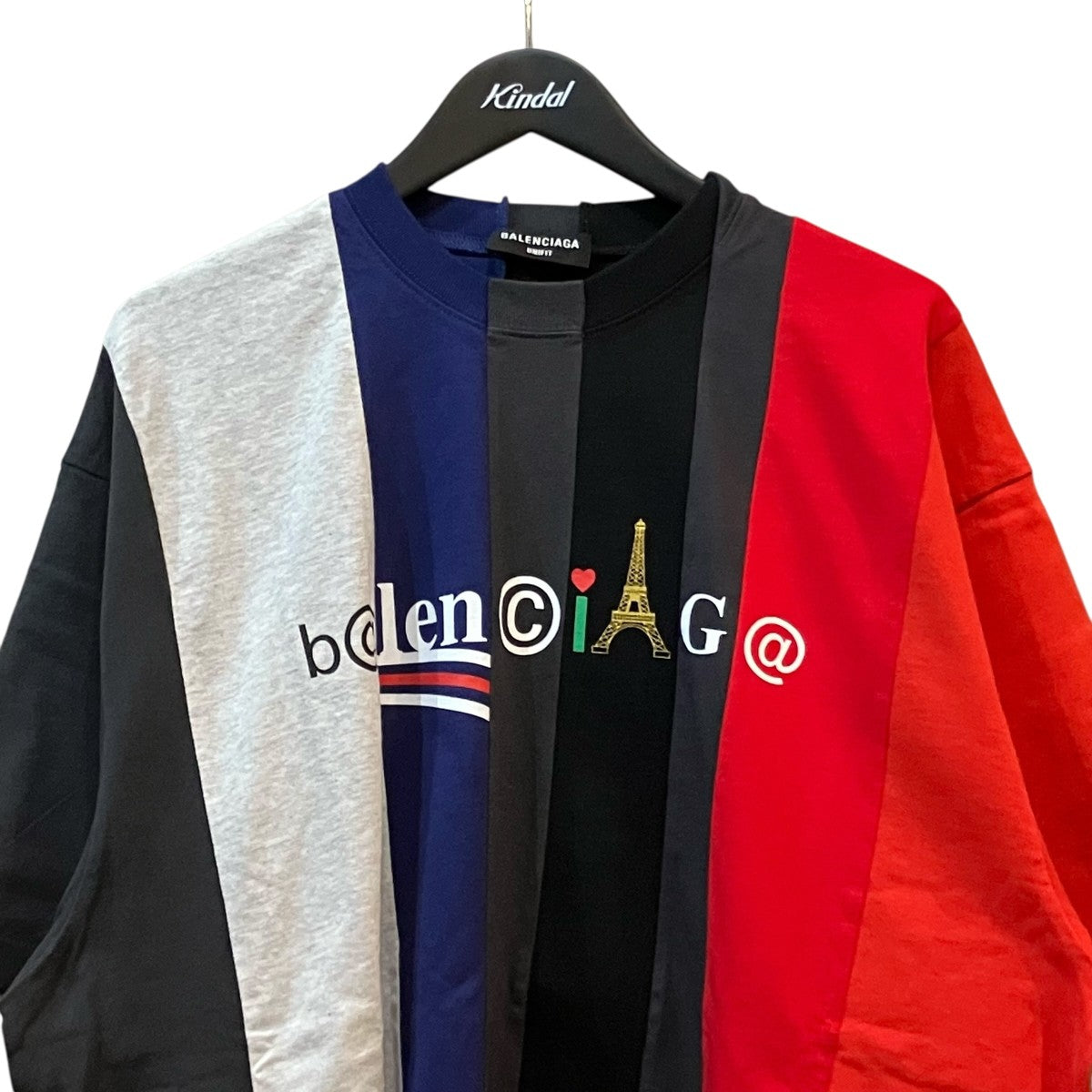 BALENCIAGA 「青山限定」再構築プリントTシャツ661591 古着・中古-3枚目のアイテム画像