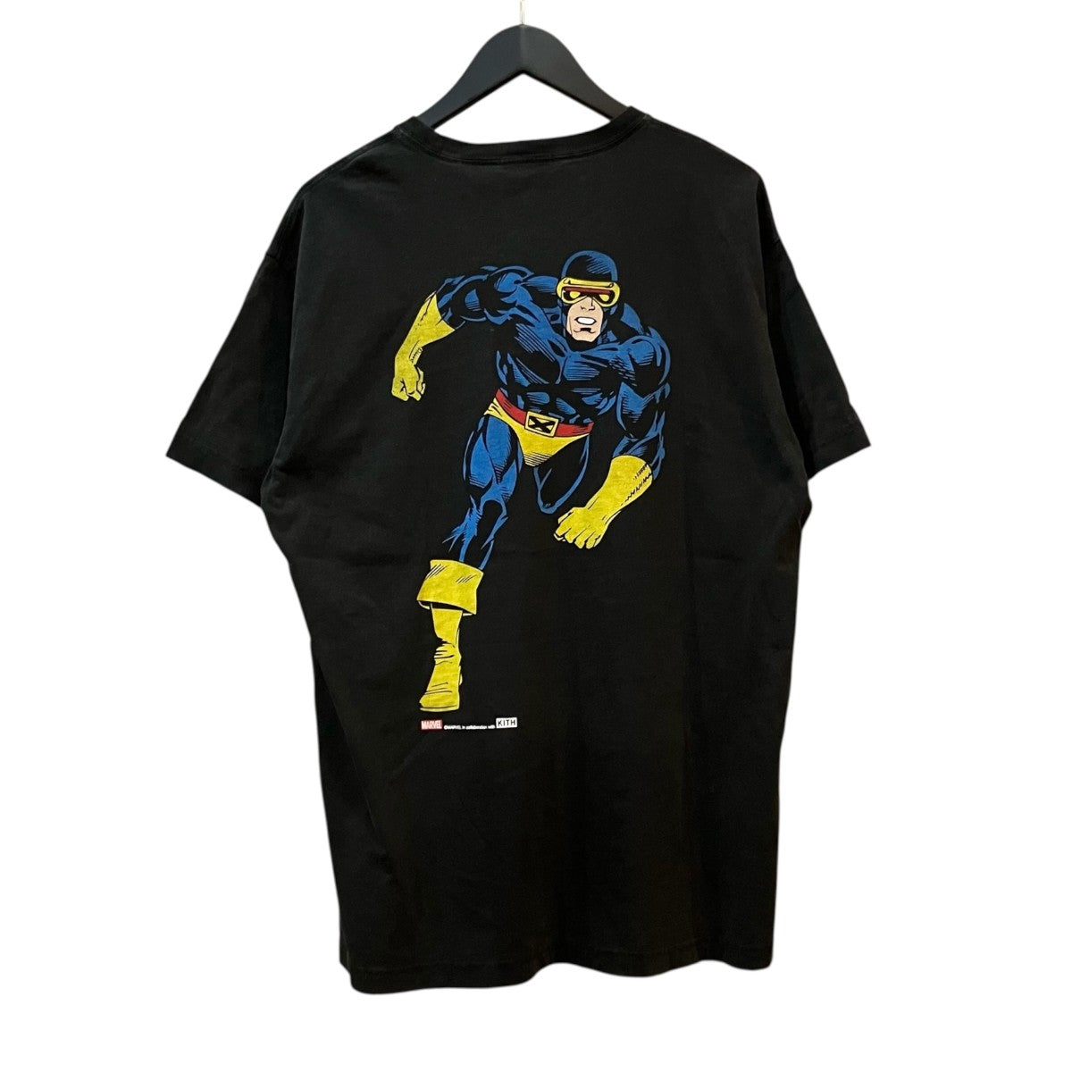 KITH×X-Men Cyclops Vintage Tee ヴィンテージ加工プリントTシャツ 古着・中古-2枚目のアイテム画像