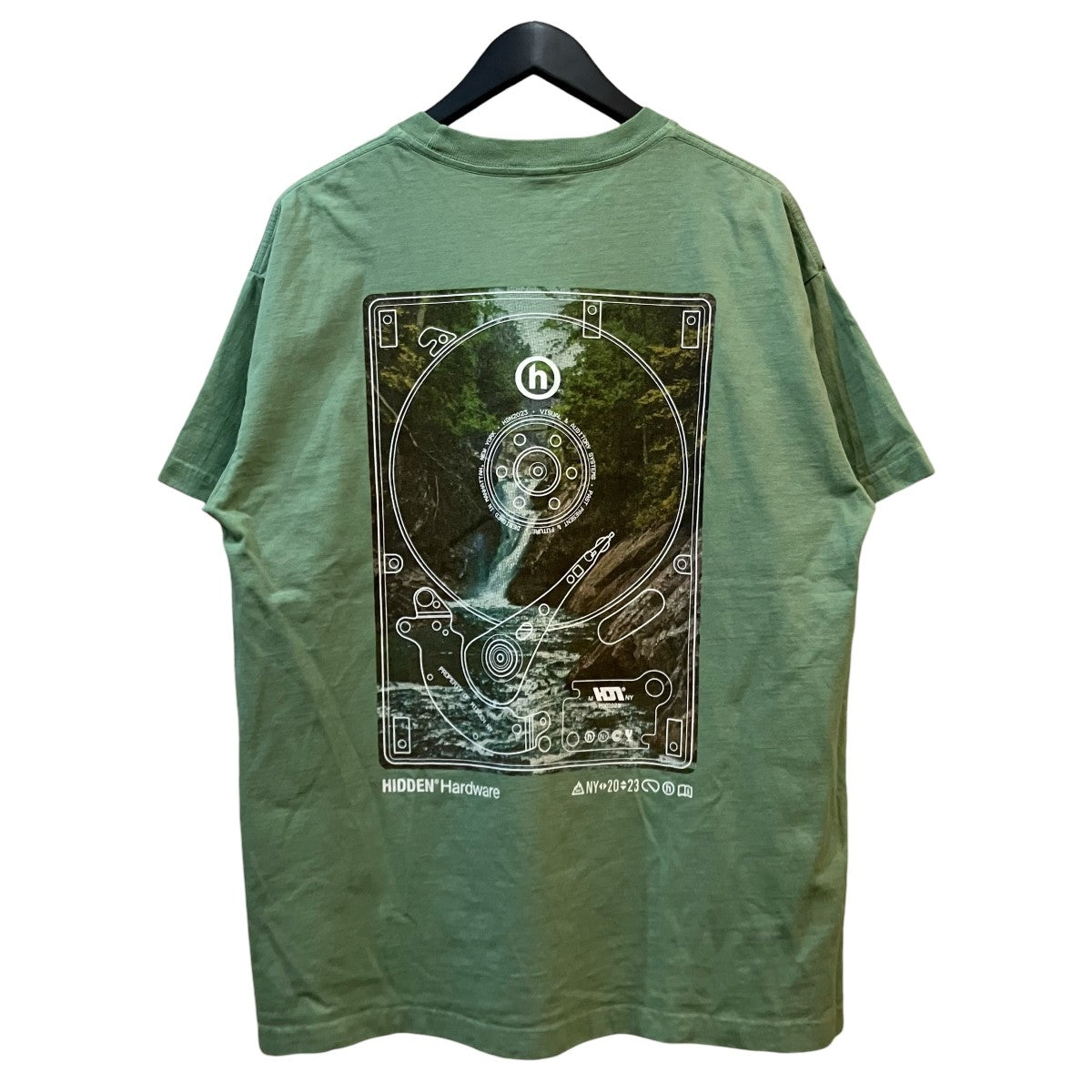 HIDDEN NY プリントTシャツ 古着・中古-2枚目のアイテム画像