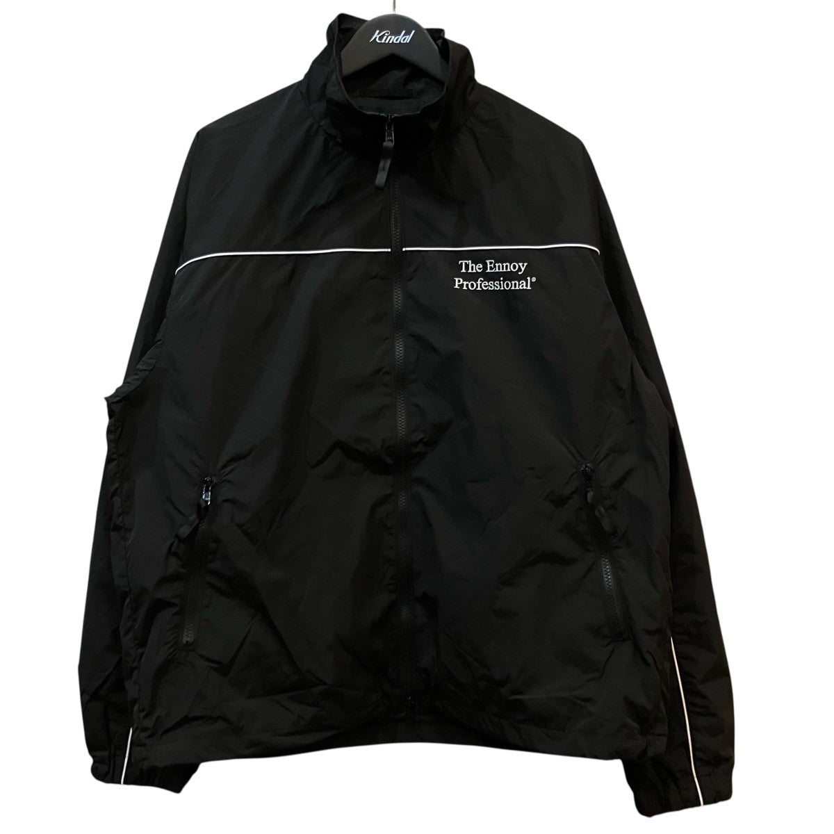THE ENNOY PROFESSIONAL 「PIPING NYLON TRACK SUIT」ナイロンジャケットSS26BRENJK01LP 古着・中古-1枚目のアイテム画像
