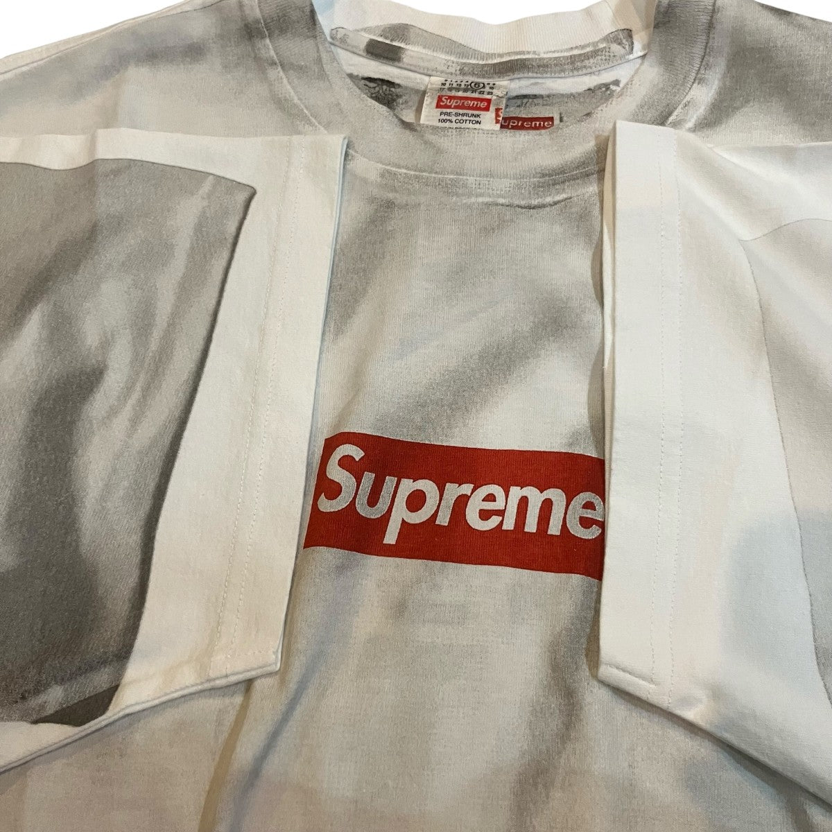 Supreme×MM6 Maison Margiela BOX LOGO Tee コラボレーションボックスロゴTシャツ 古着・中古-4枚目のアイテム画像