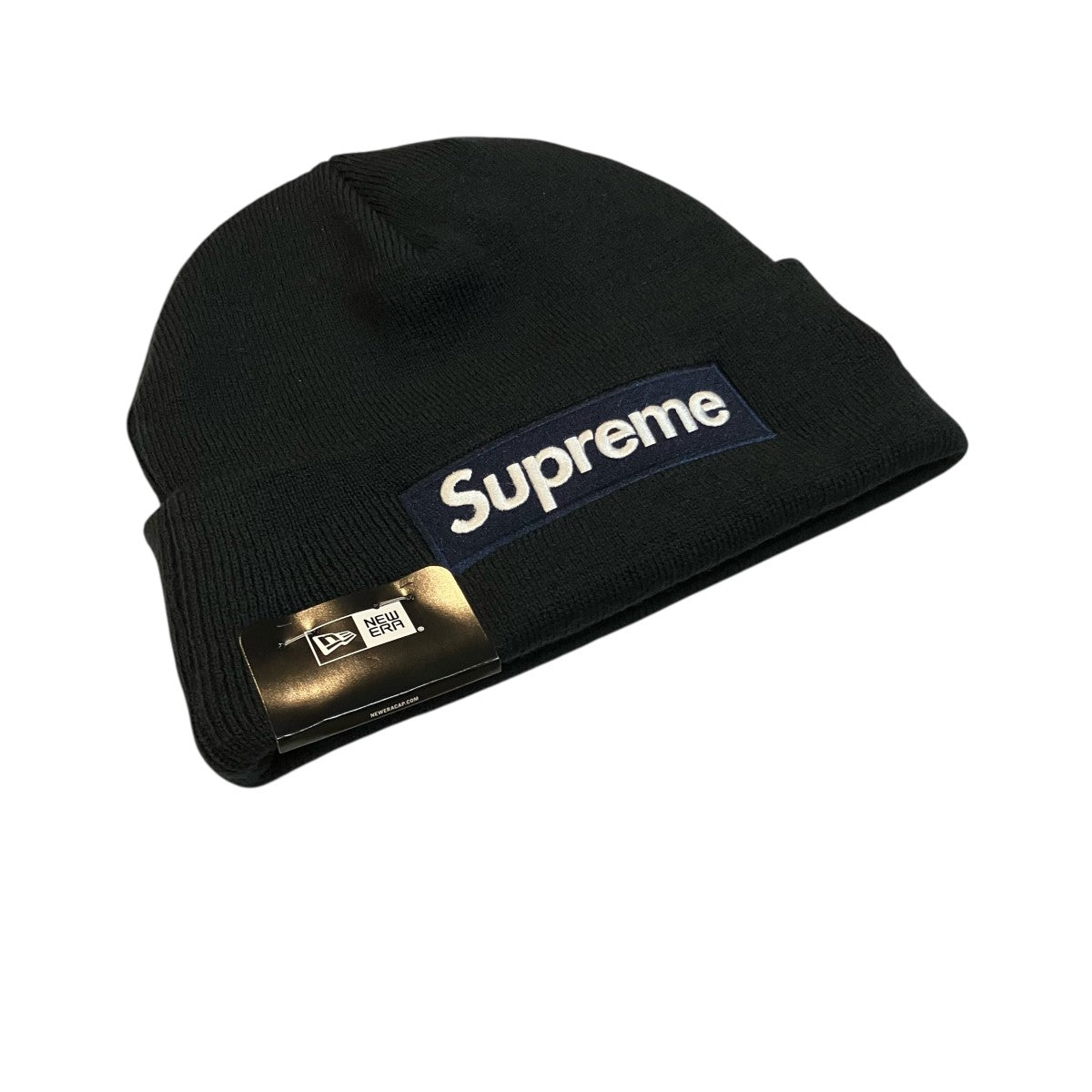 Supreme×New Era BOX LOGO BEANIE ボックスロゴビーニー 古着・中古-1枚目のアイテム画像