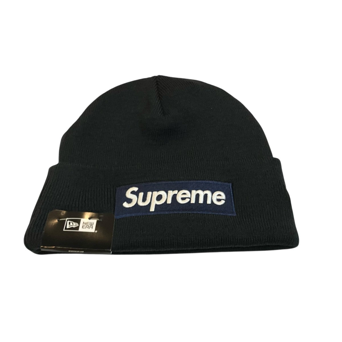 Supreme×New Era BOX LOGO BEANIE ボックスロゴビーニー 古着・中古-2枚目のアイテム画像