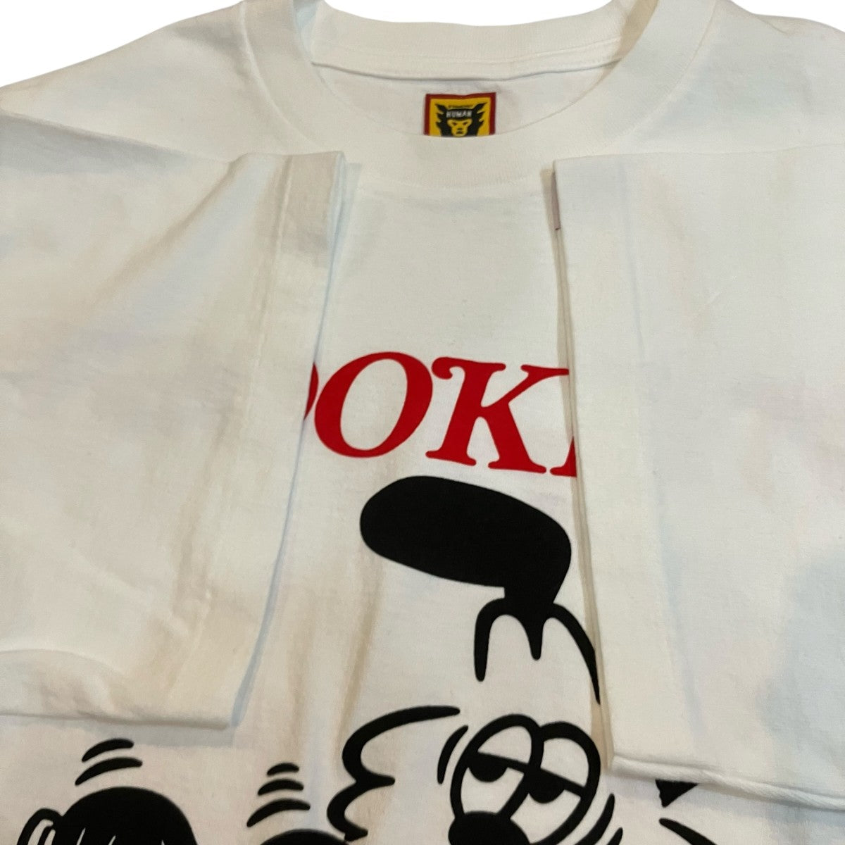 HUMAN MADE×BROOKLYN キャラクタープリントTシャツ XX23TE011 ホワイト