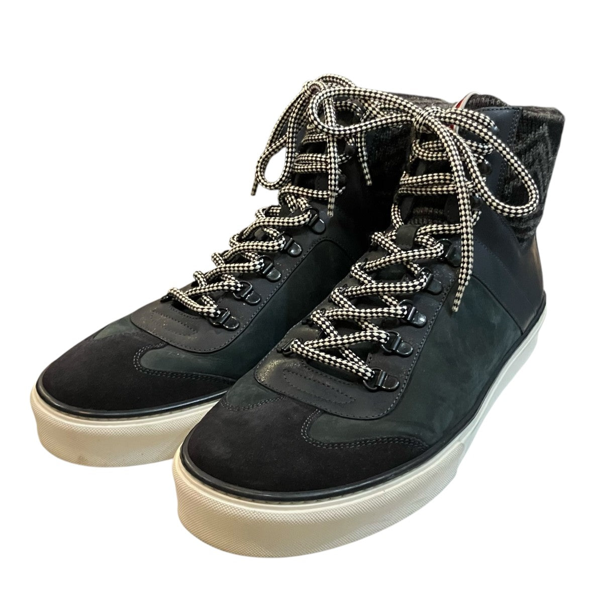 LOUIS VUITTON レザーニットハイカットスニーカーVA0132 古着・中古-1枚目のアイテム画像